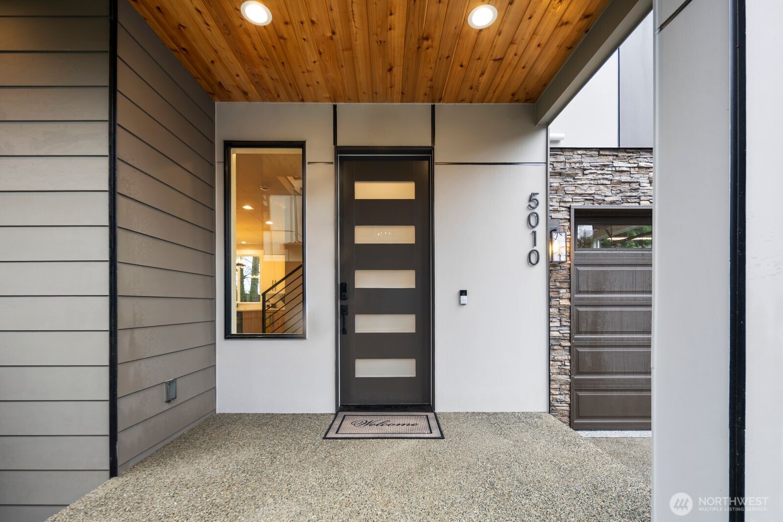 Each cottage features its own private yard.