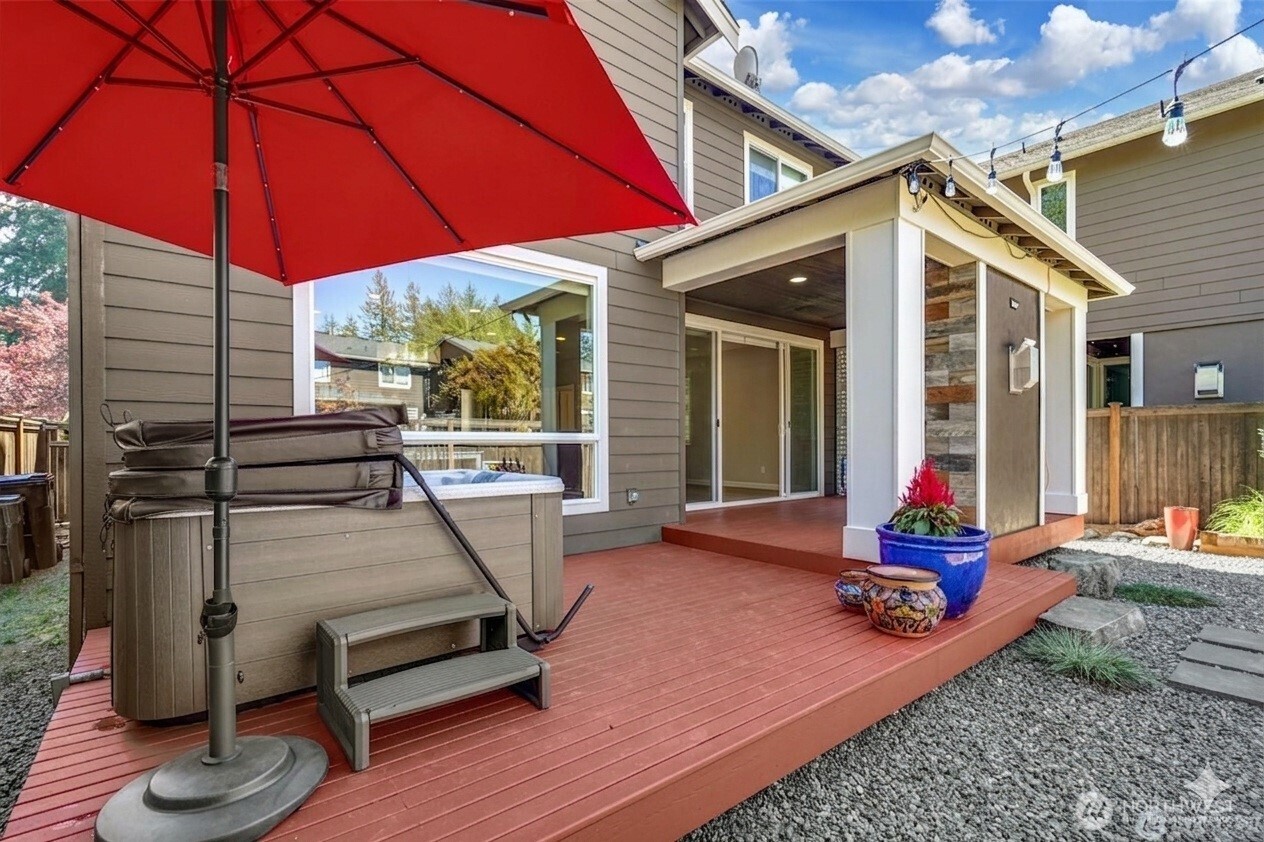Door from Back yard to community park