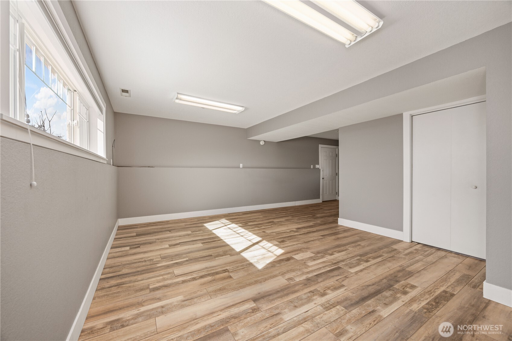 Massive lower living room