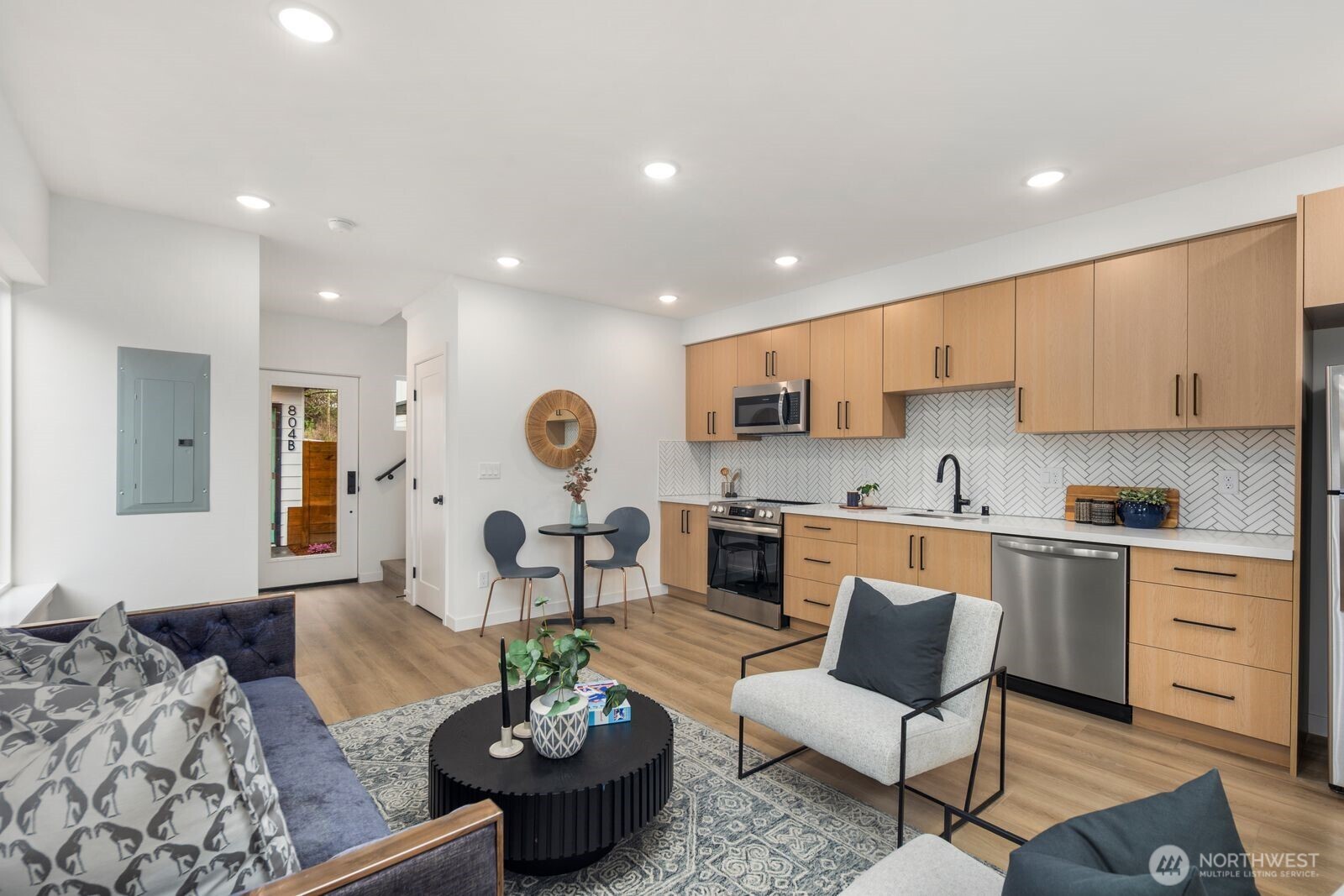 Photos from the model home next door.
