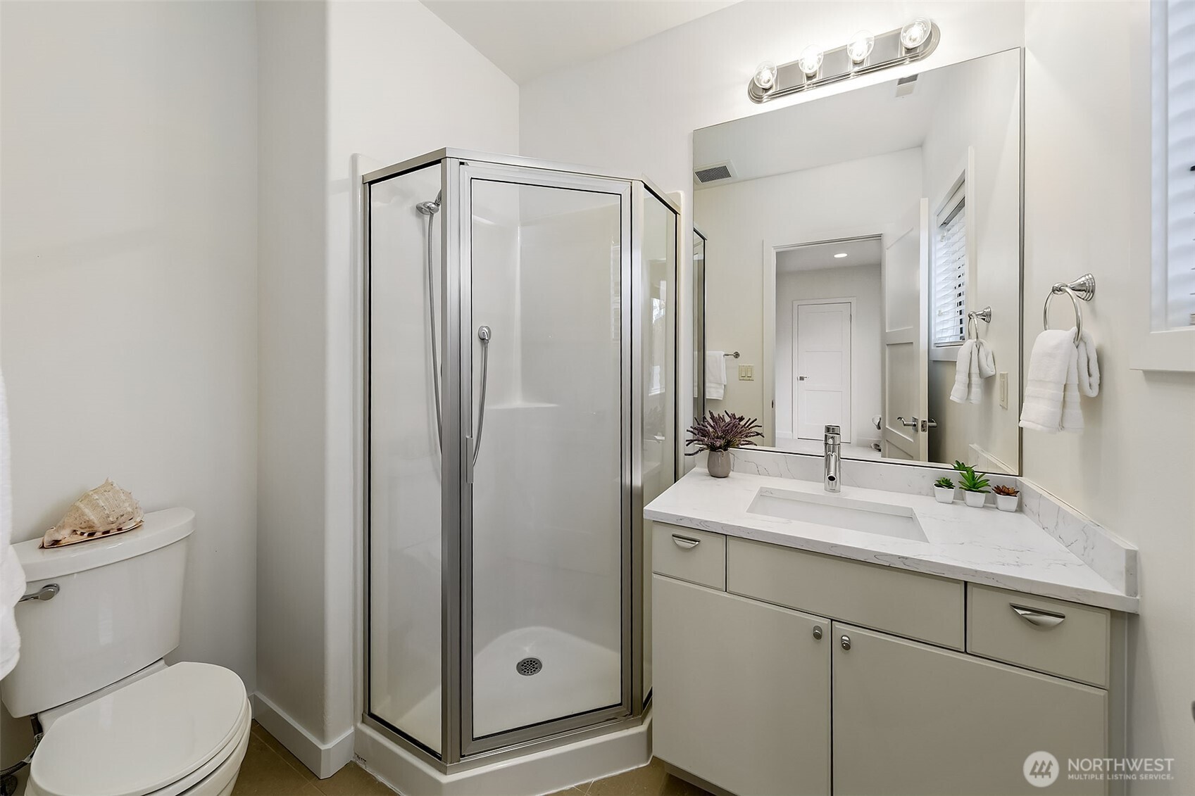 3/4 bath for lower level after workout