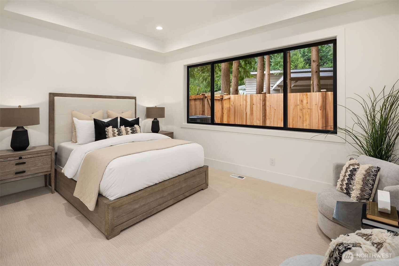 Secluded main floor en suite