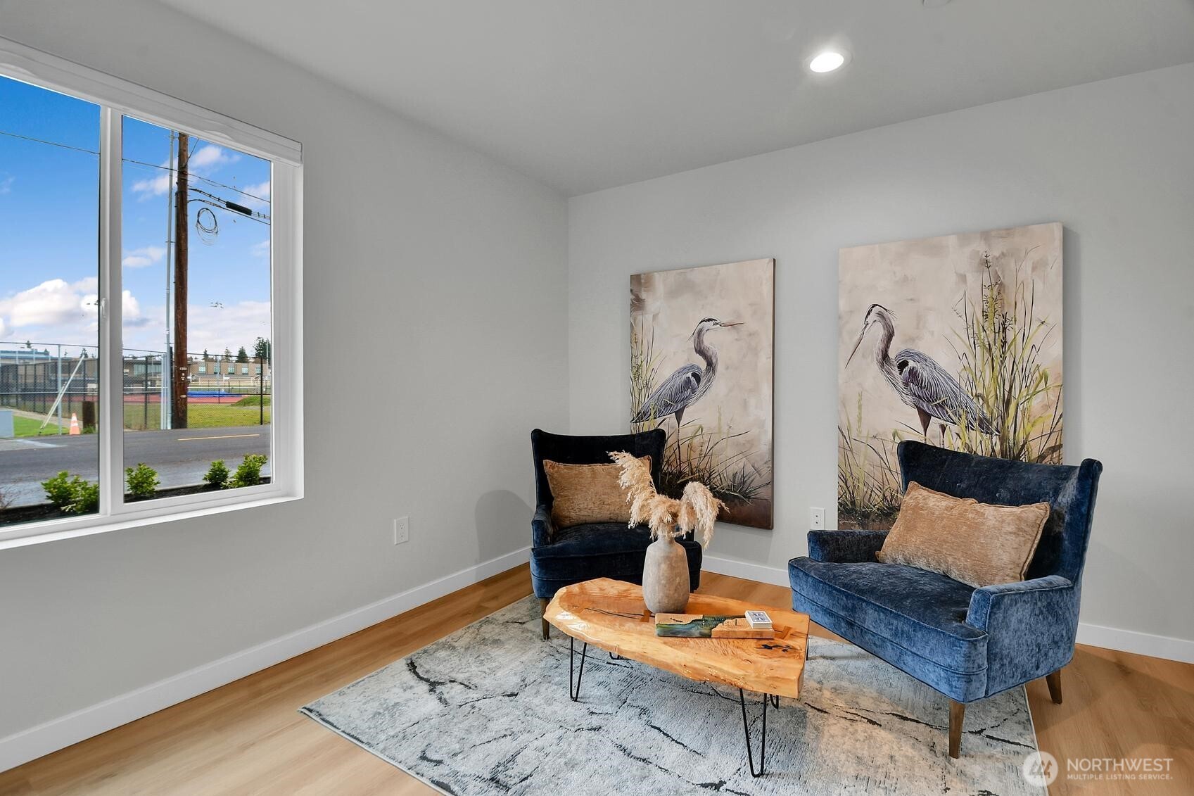 Lower level bedroom, this space can also be used as a work from home office or make it a fun flex space for gaming, a den, or craft room!