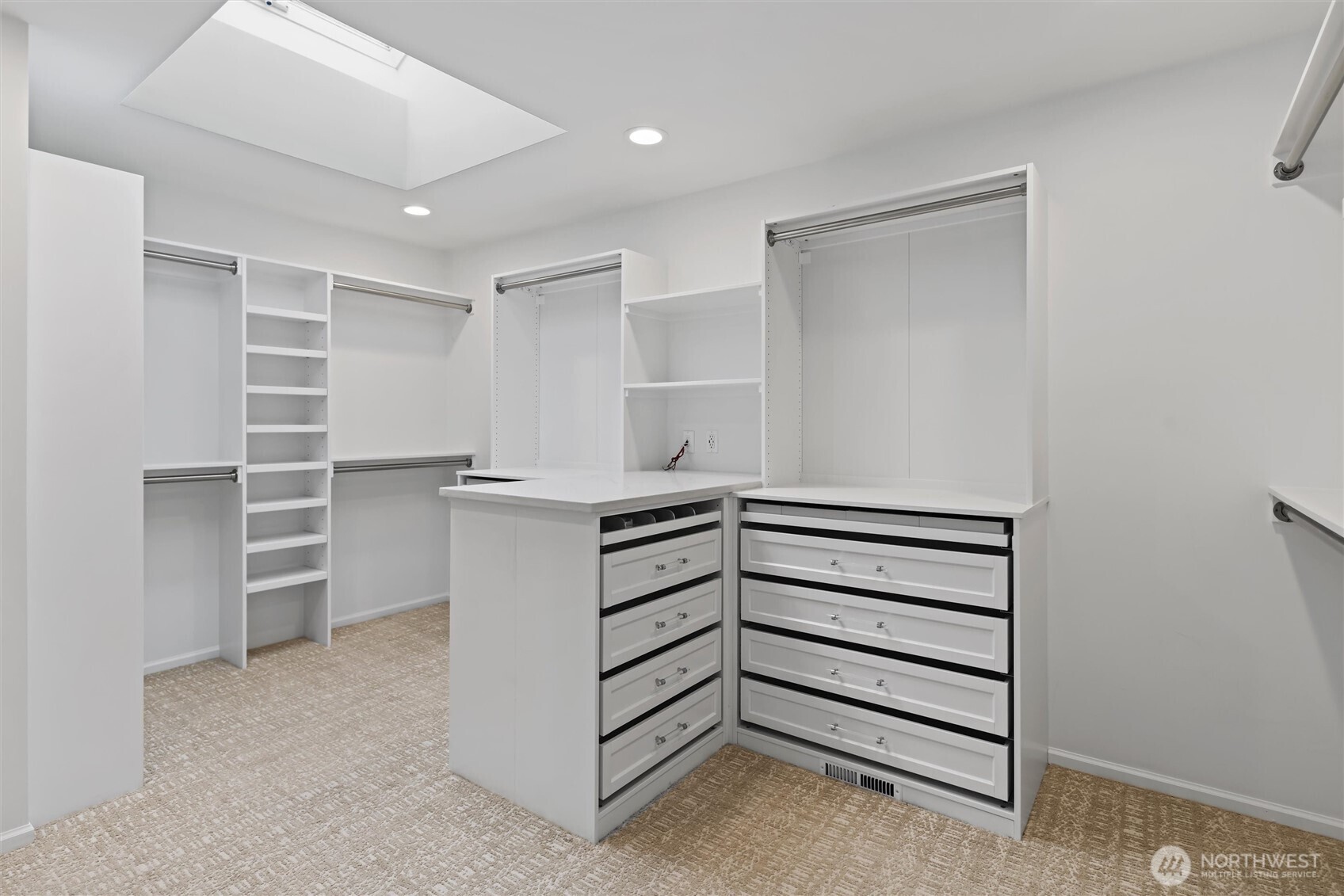 Luxury walk-in closet