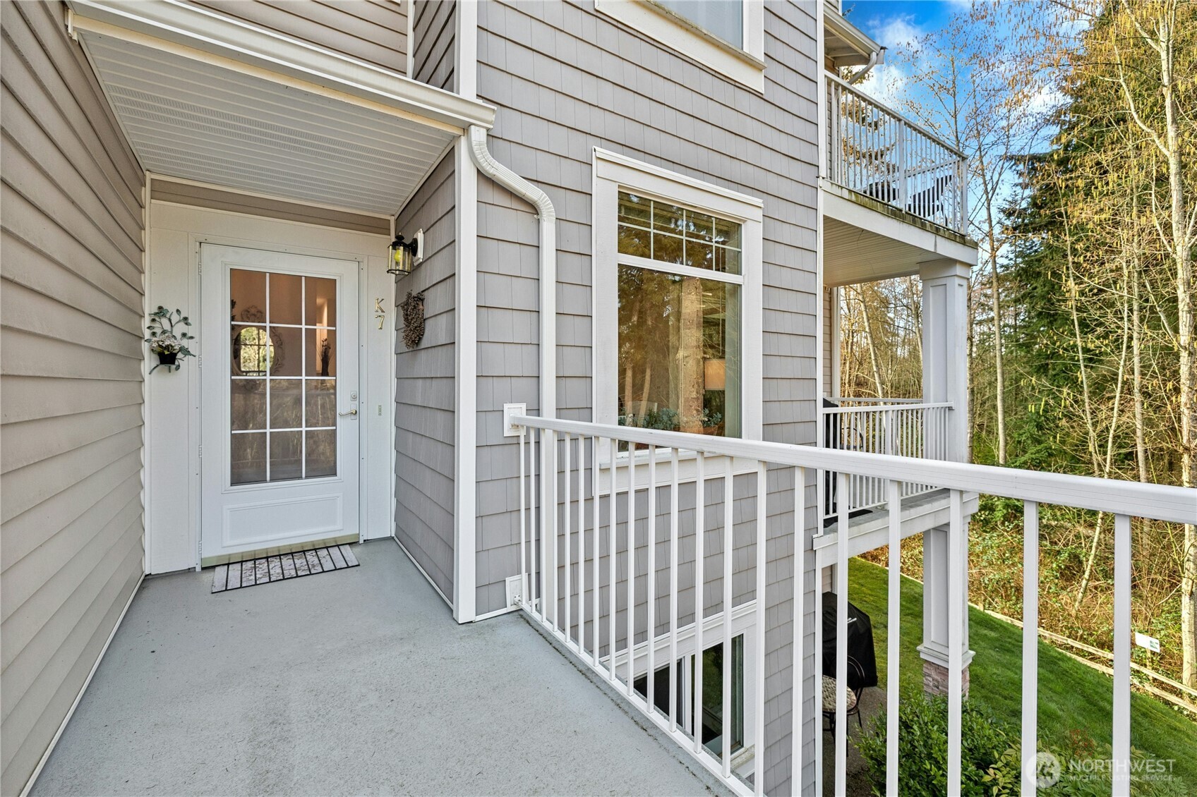 Private entry with level access—no stairs for easy everyday living