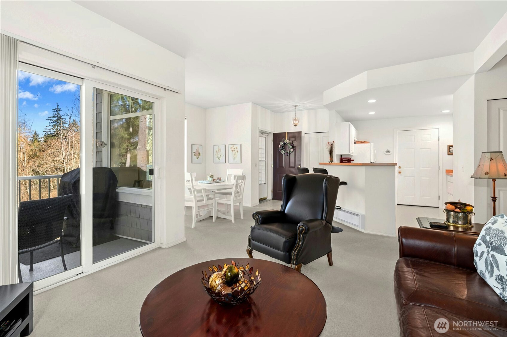 Open-concept living ideal for both relaxing and entertaining