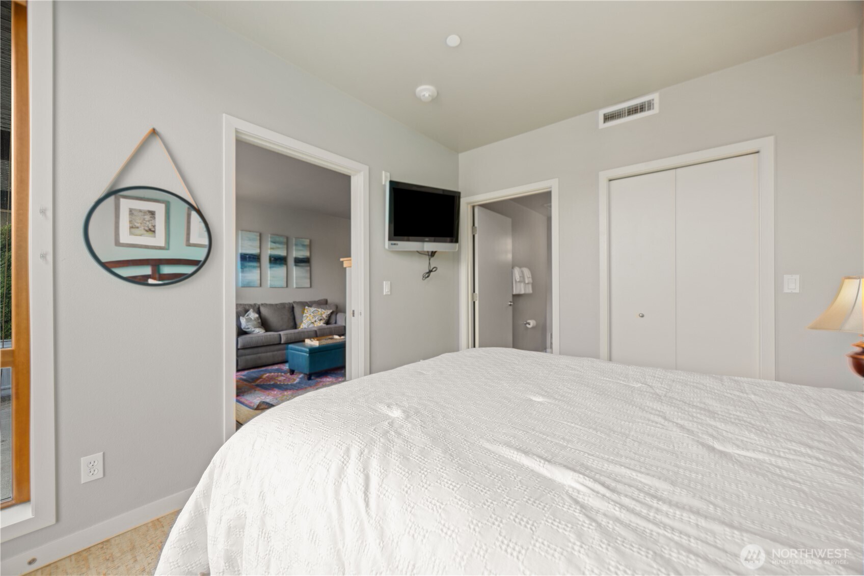 Primary ensuite with view deck