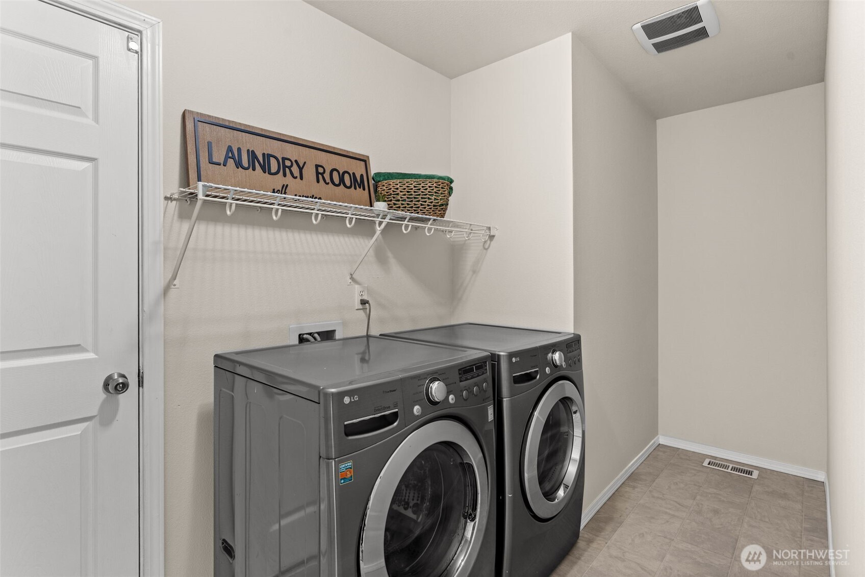 Laundry area