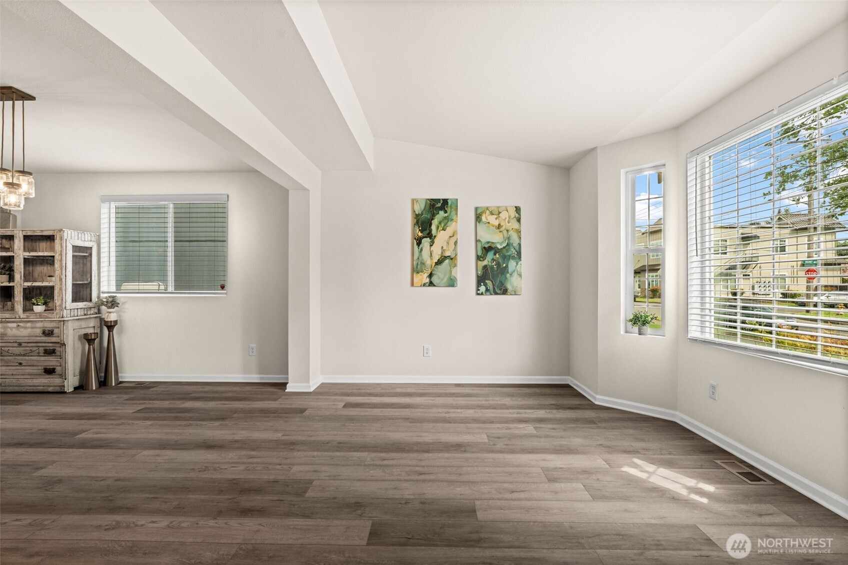 Bay window lets the light in