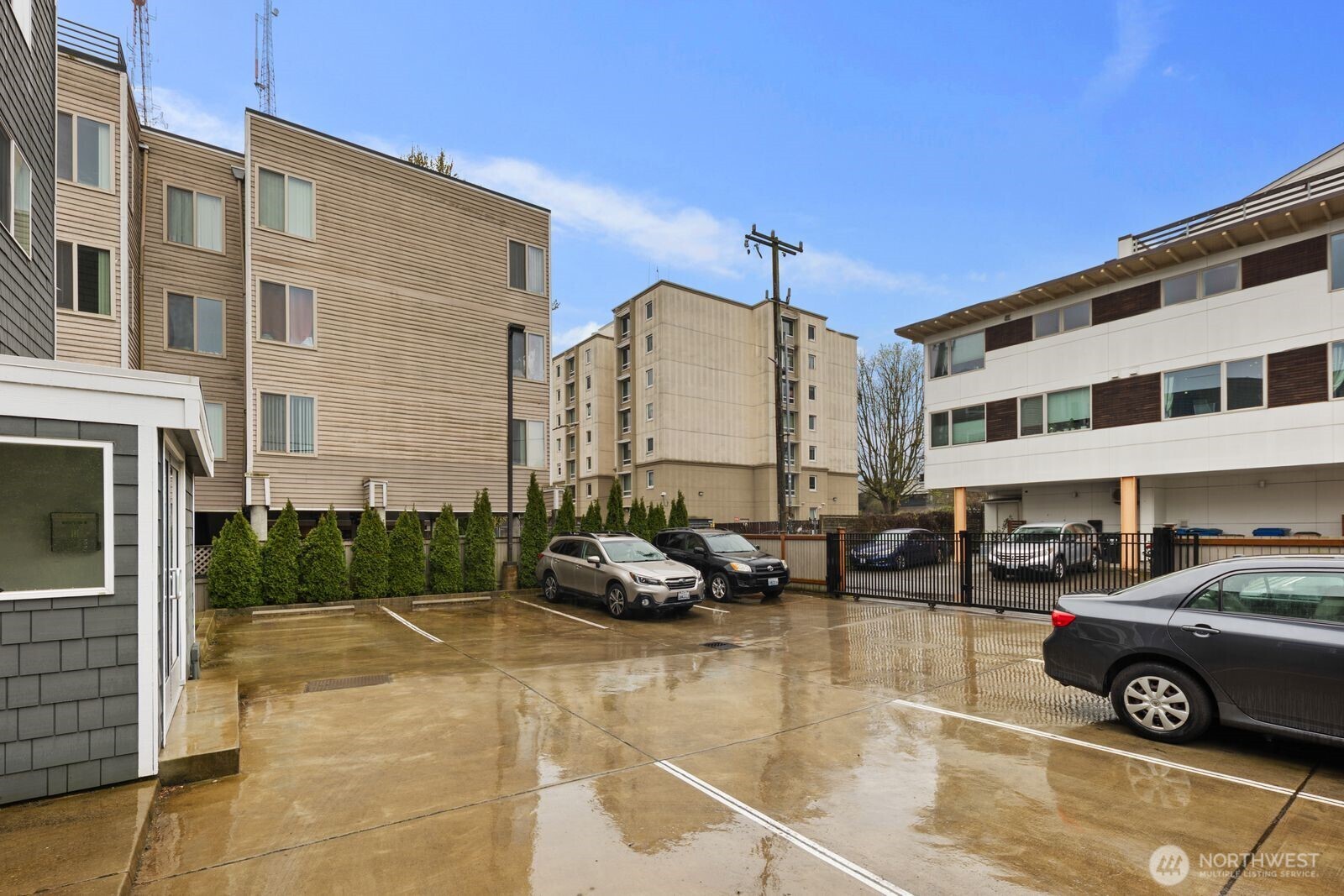 Private parking space