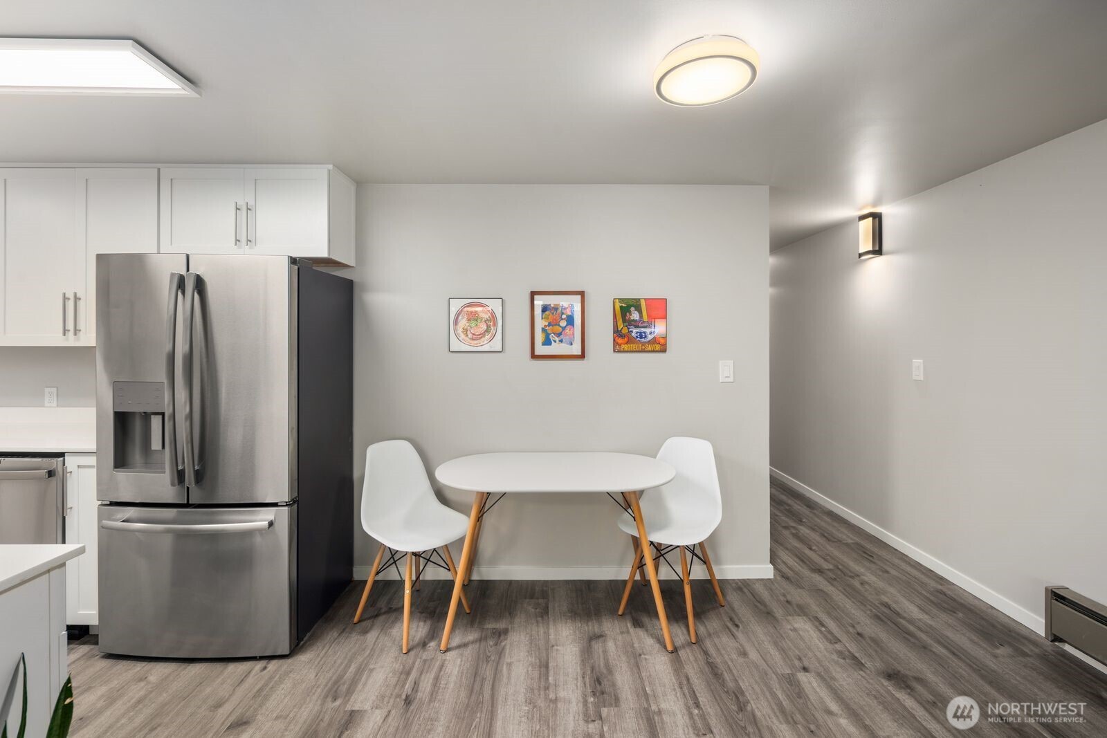 Dining area off kitchen