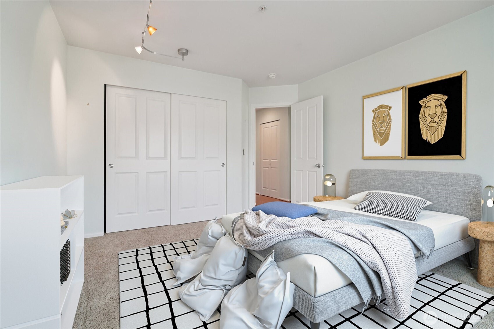 Virtual Staged - Additional guest bedroom on 2nd level