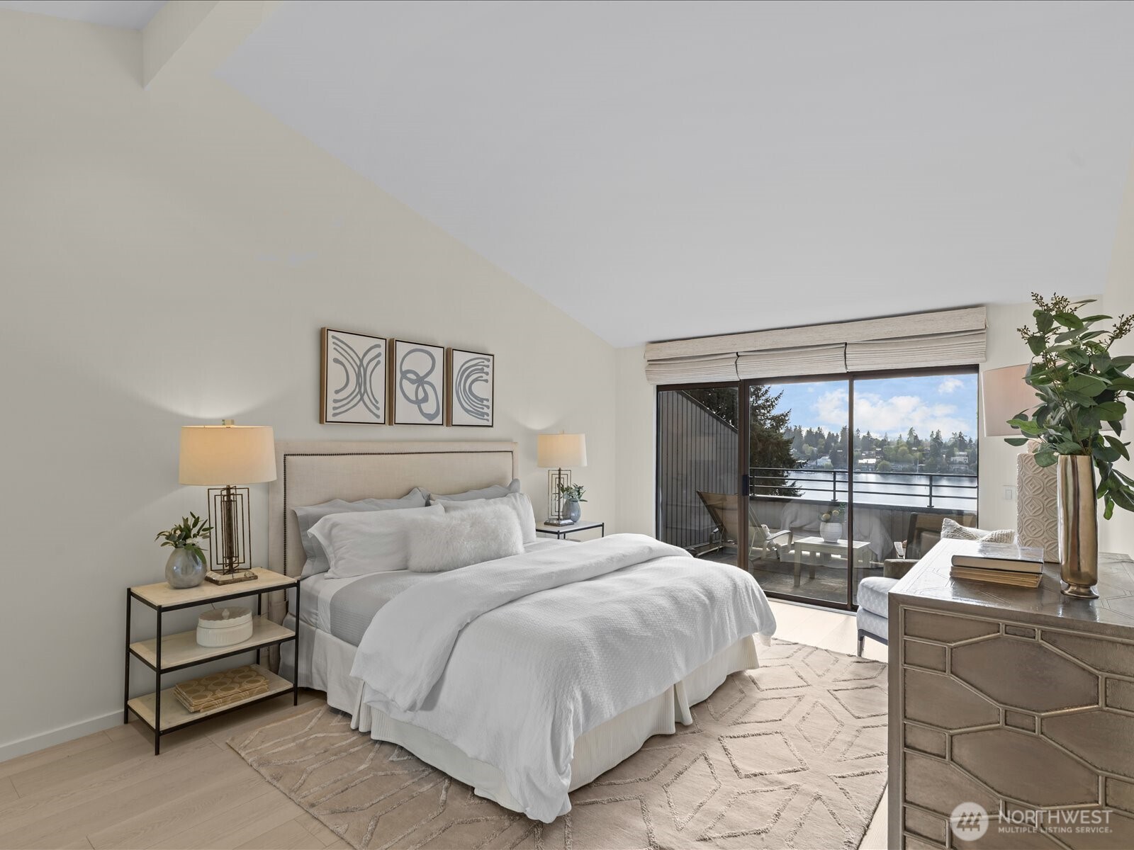 Generous walk-in closets providing ample storage and organization.