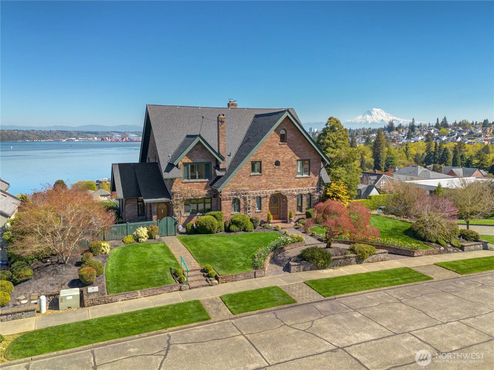 Arguably the Finest View in Tacoma. Unquestionably One of Its Greatest Homes.