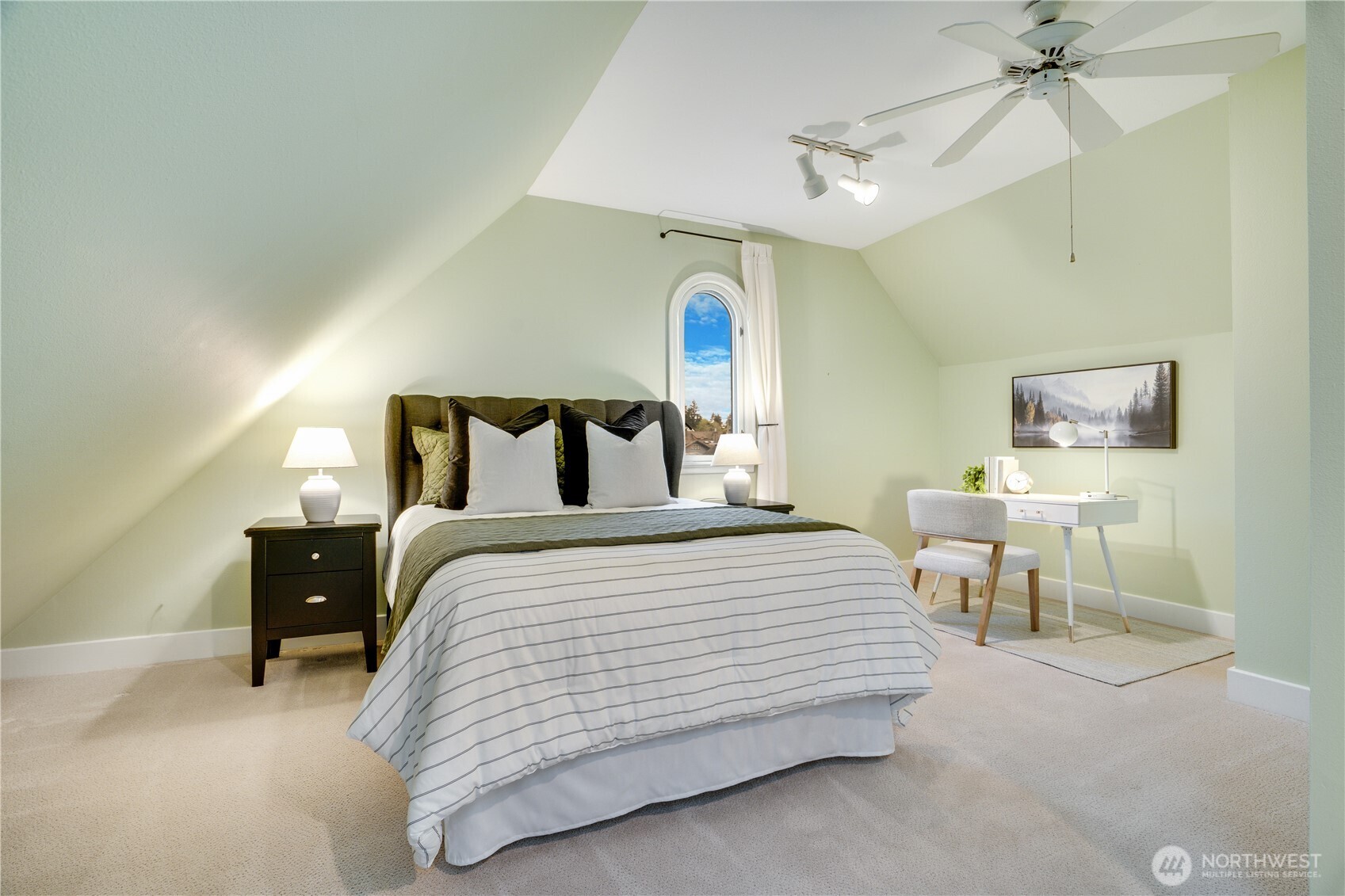 Room two. Same floor. They'll figure out who gets which.