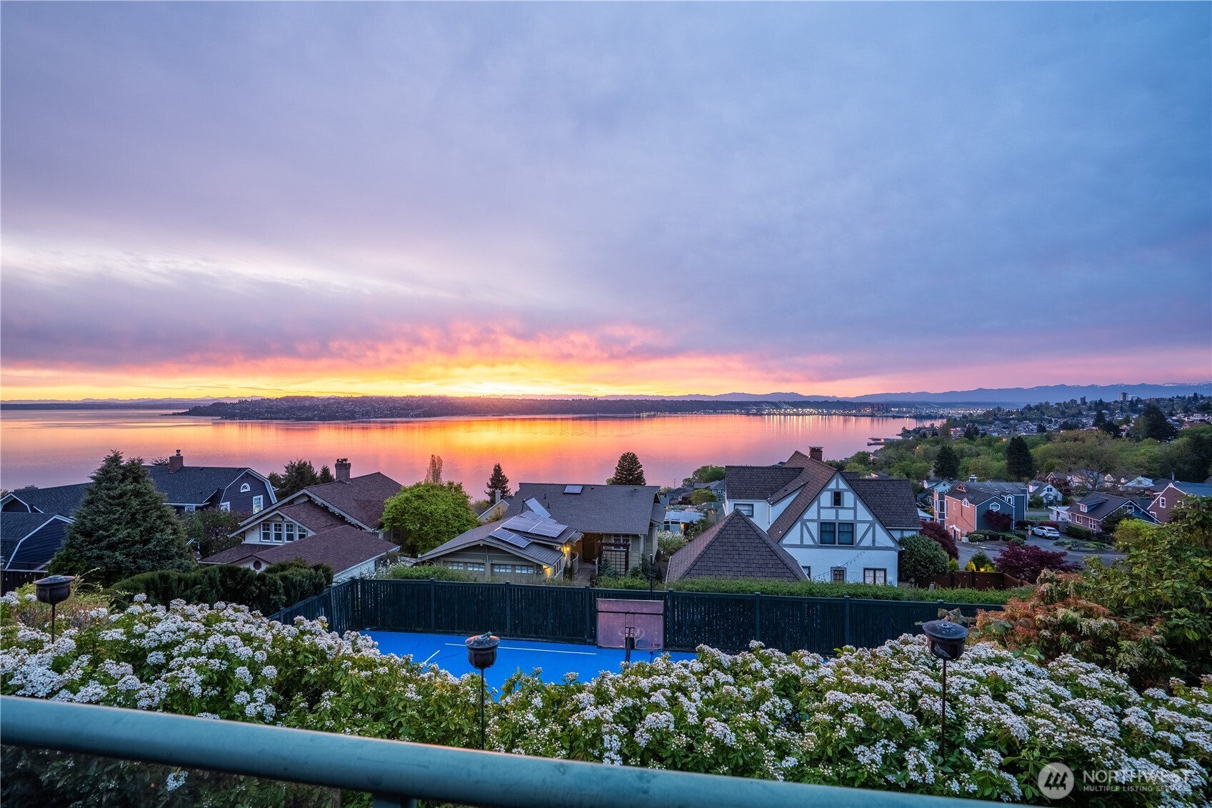 The bay turns violet before the rest of Tacoma stirs.