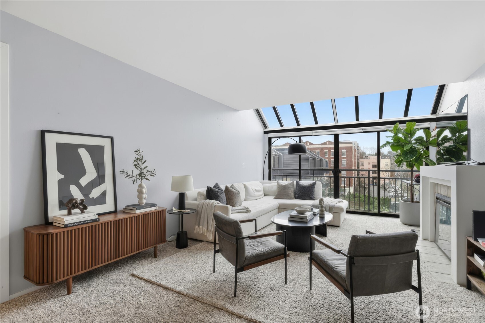 Living room. Virtually Staged.