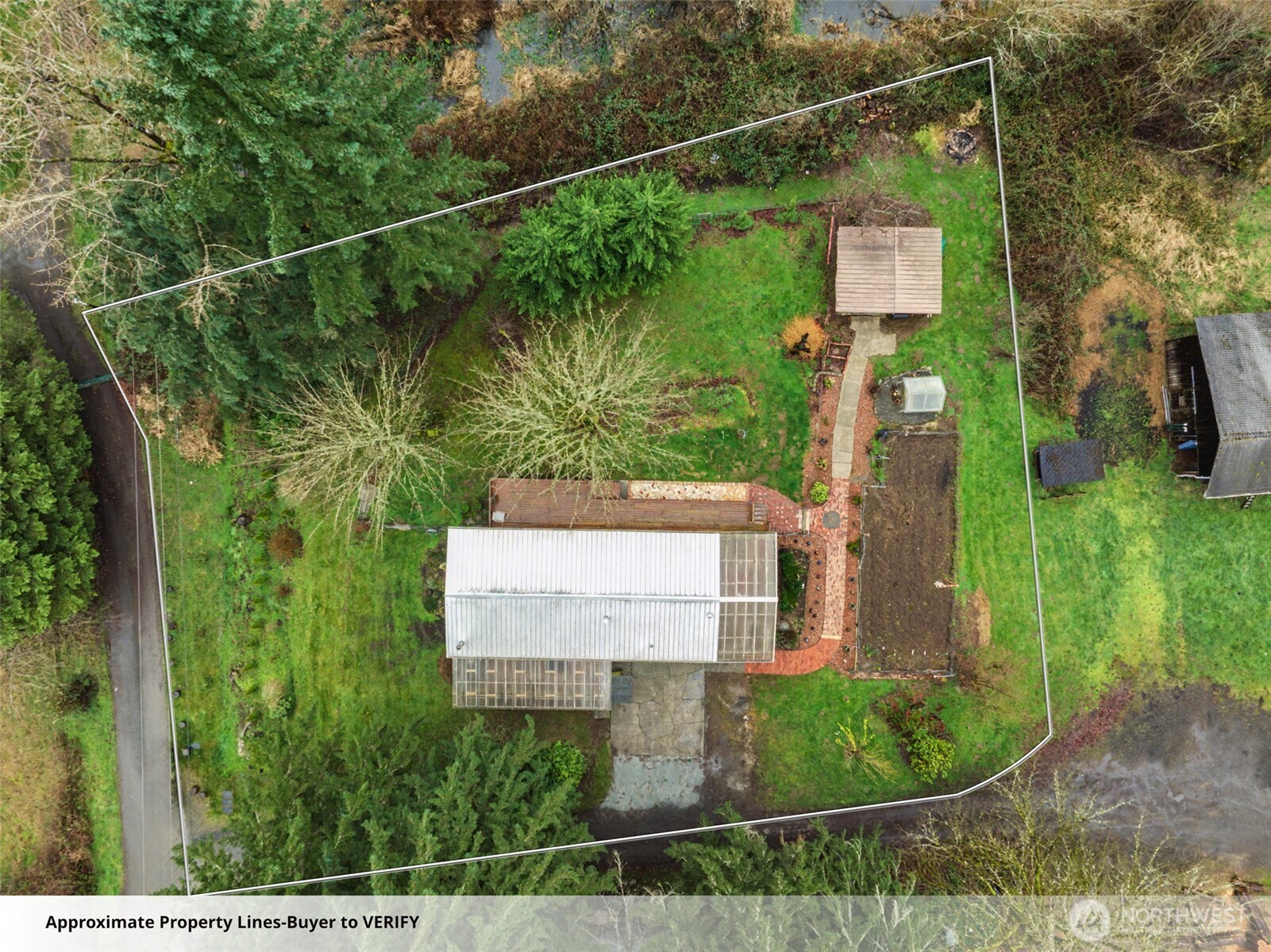 Over a half acre of prime building opportunity!