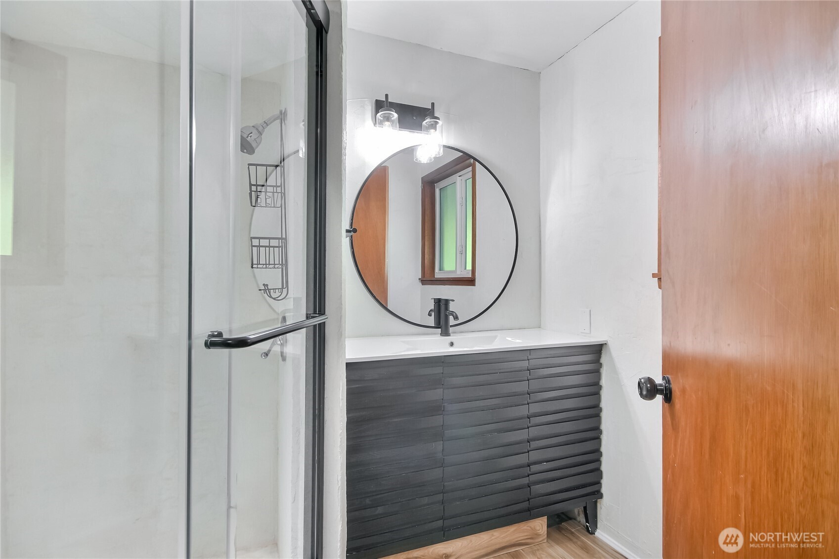Upstairs private guest quarters w/ 2 bedrooms, great room, micro kitchen & 3/4 bathroom.