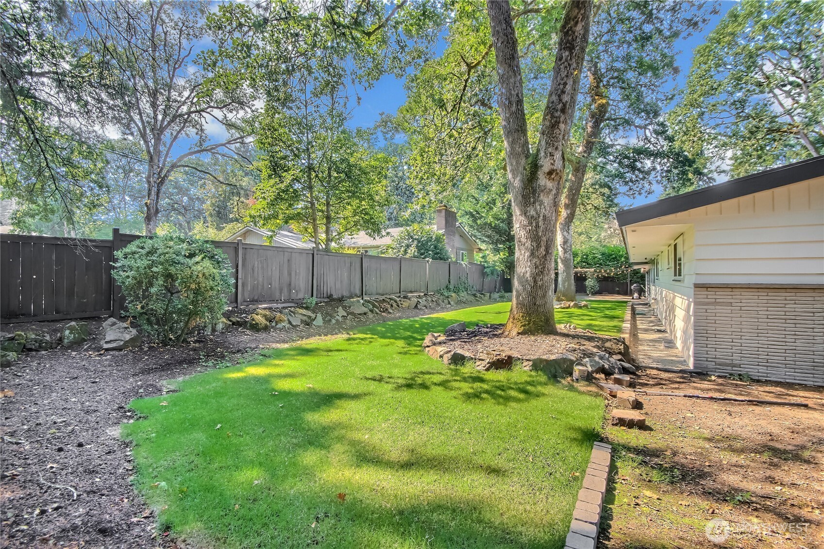 Large corner lot 3 blocks from lake & boat ramp.