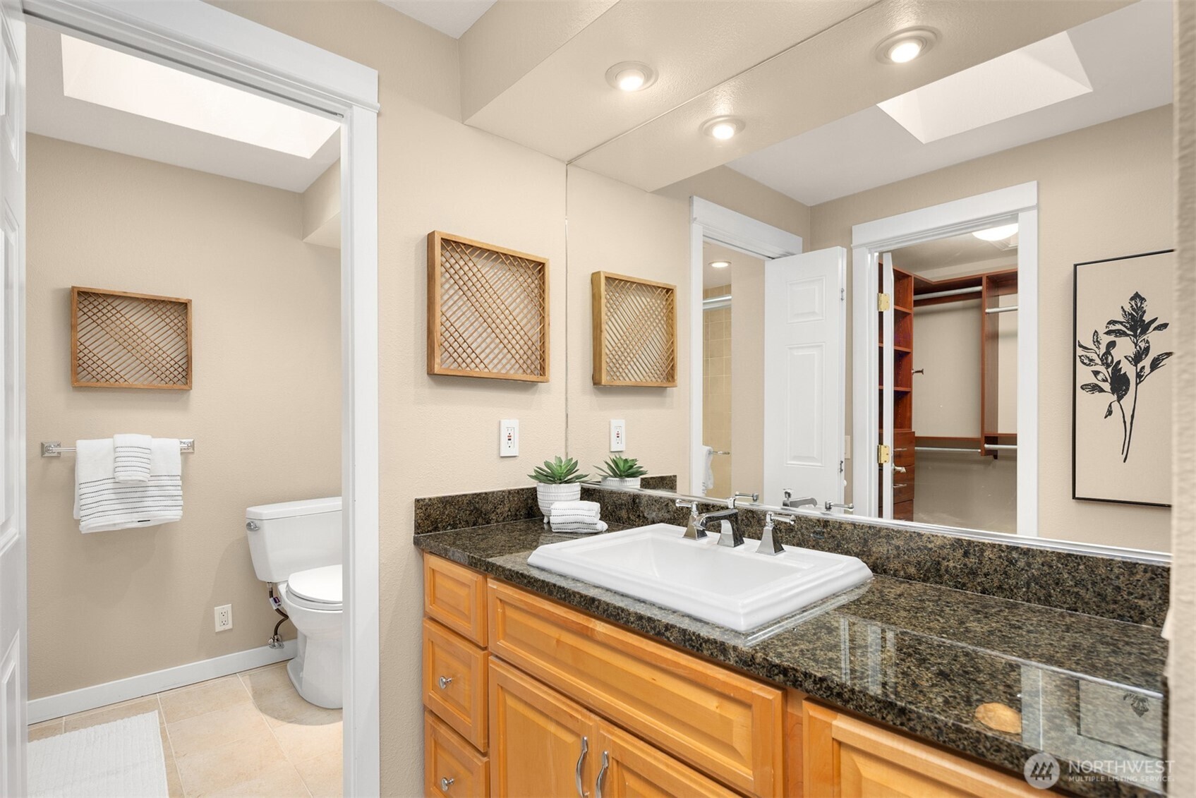 Custom California Closet System for Primary bedroom suite