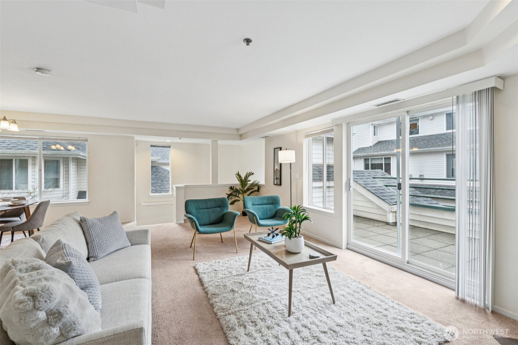 Open Floorplan with formal Living and dining room, Study nook and tons of windows throughout for natural light.