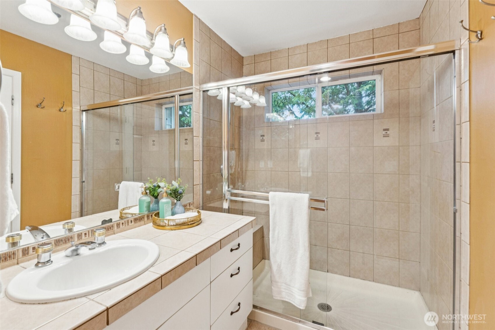 Spacious Master Bath.
