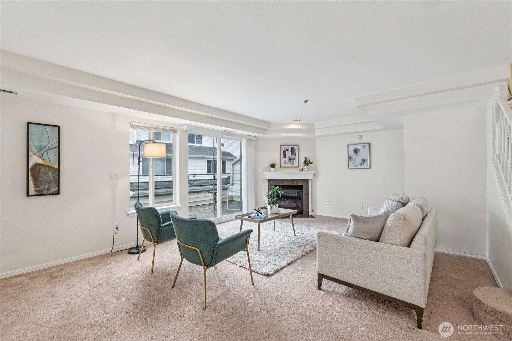 Nice spacious balcony perfect for morning coffee's or a summer bbq.