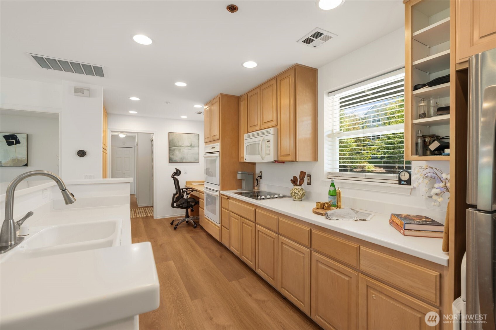 Kitchen with Stainless Steel Appliances