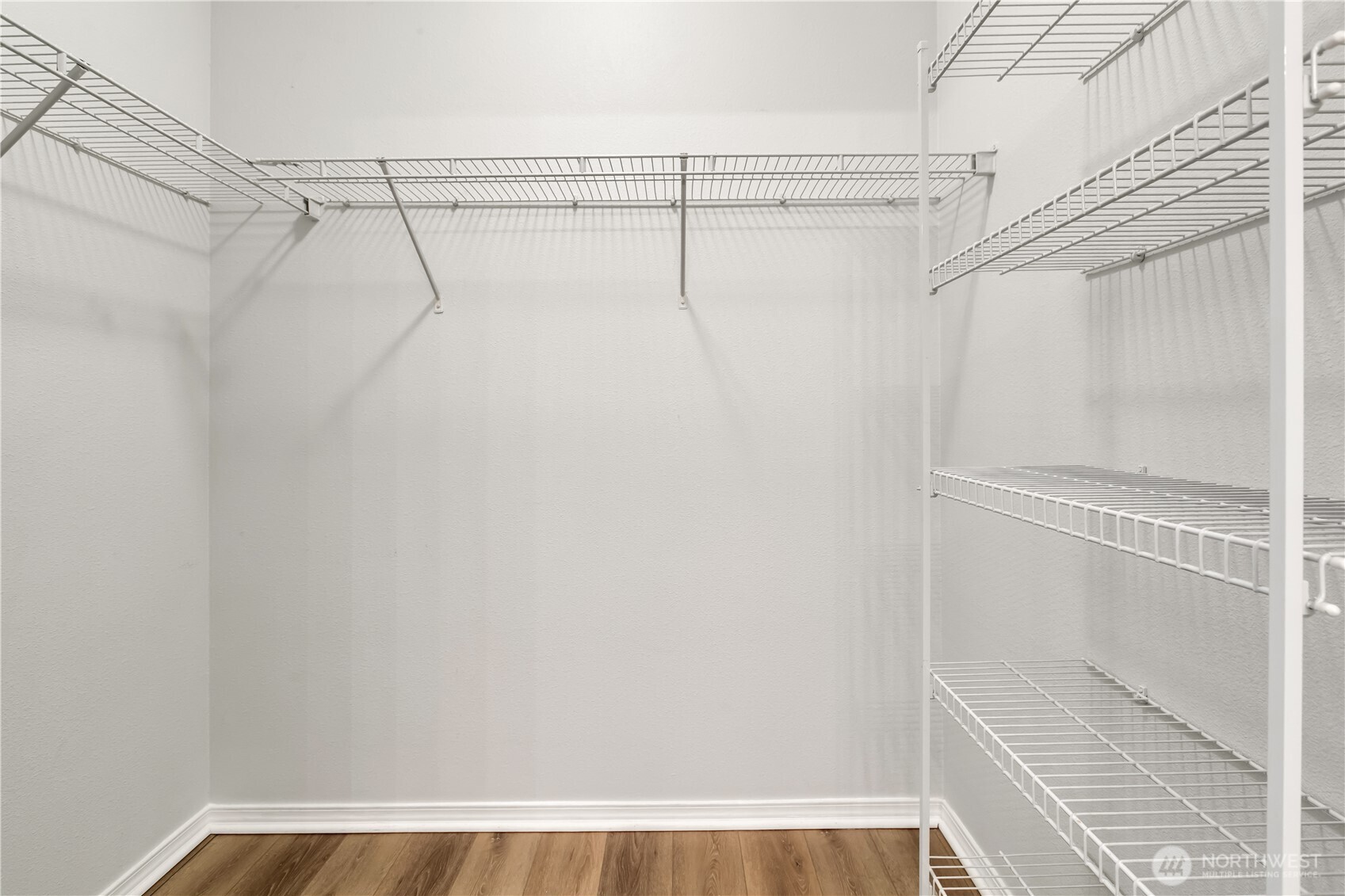 Large Primary walk-in closet.