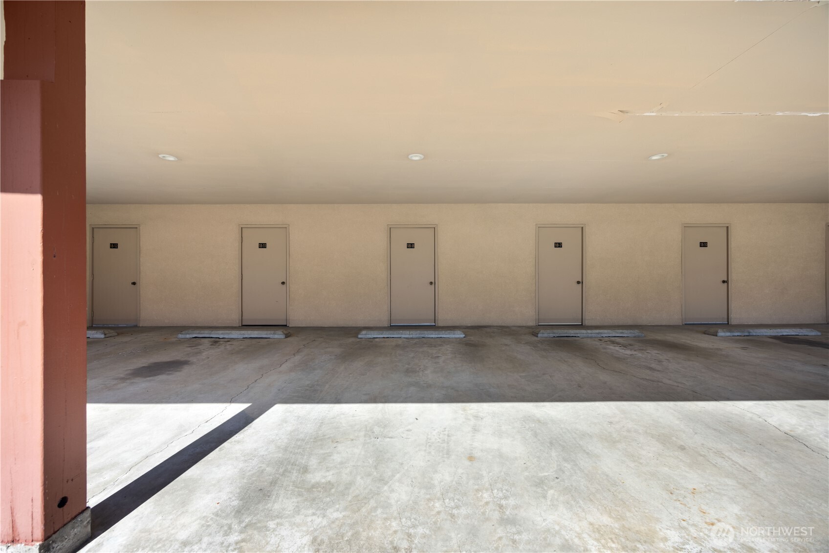 Carport Parking & Storage Closet