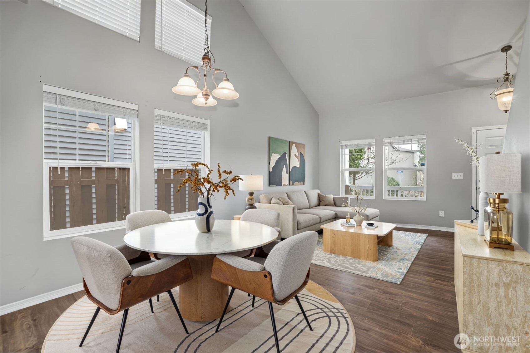 Living & Dining Room  from a different angle.