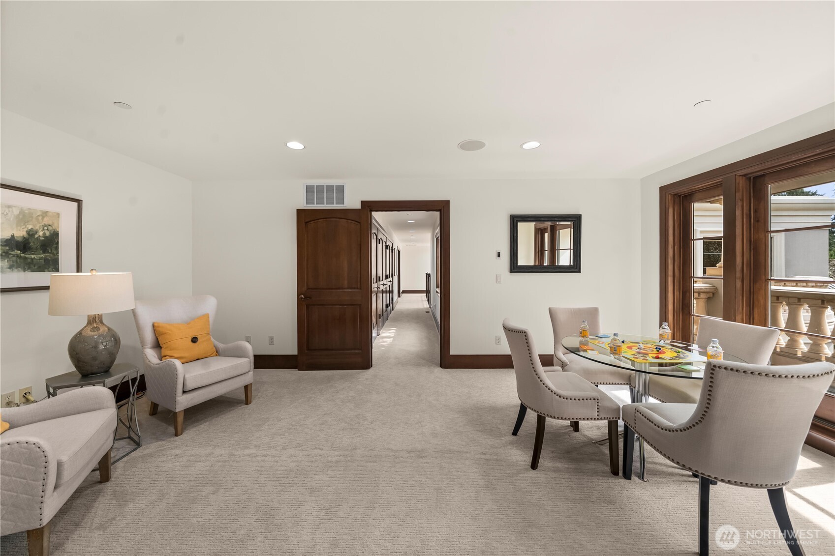 A private guest wing thoughtfully designed for comfort, privacy, and seamless accommodation of guests.