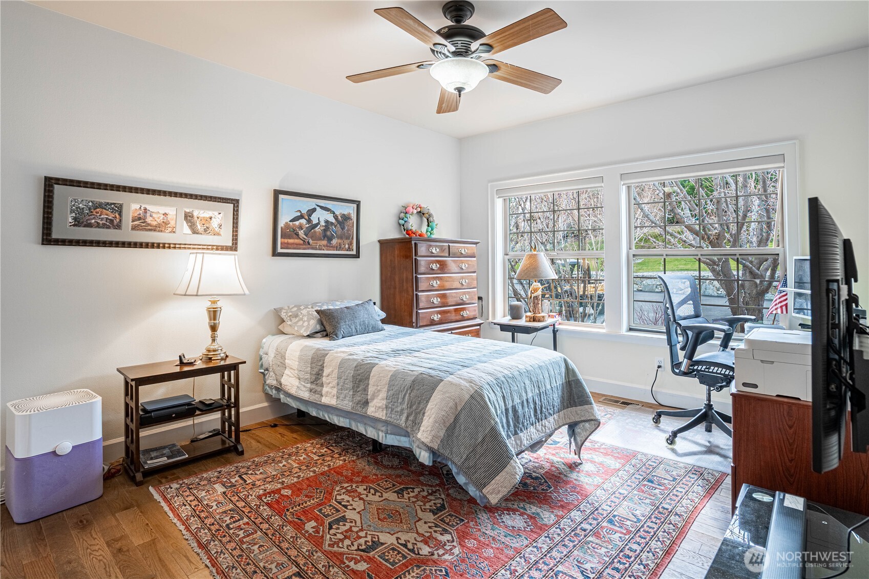 Additional bedroom with abundant natural light