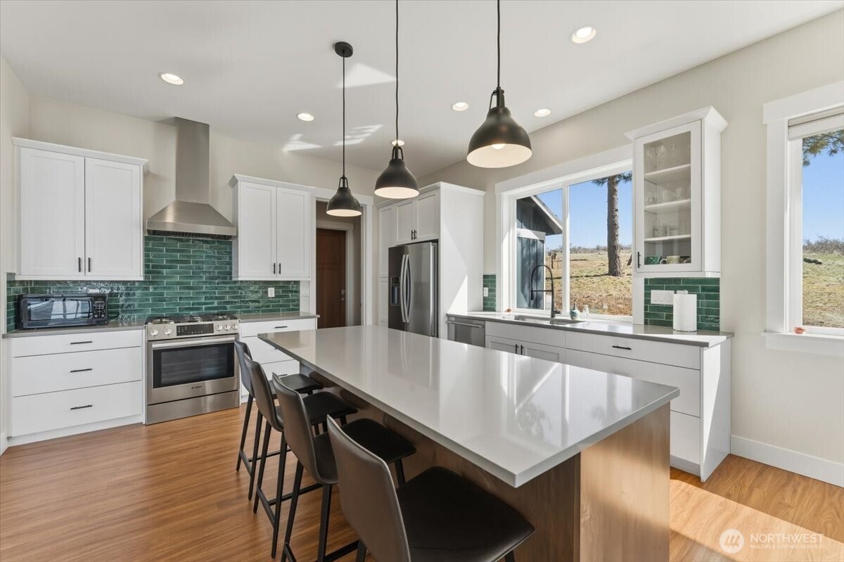 Open Concept Kitchen with Island