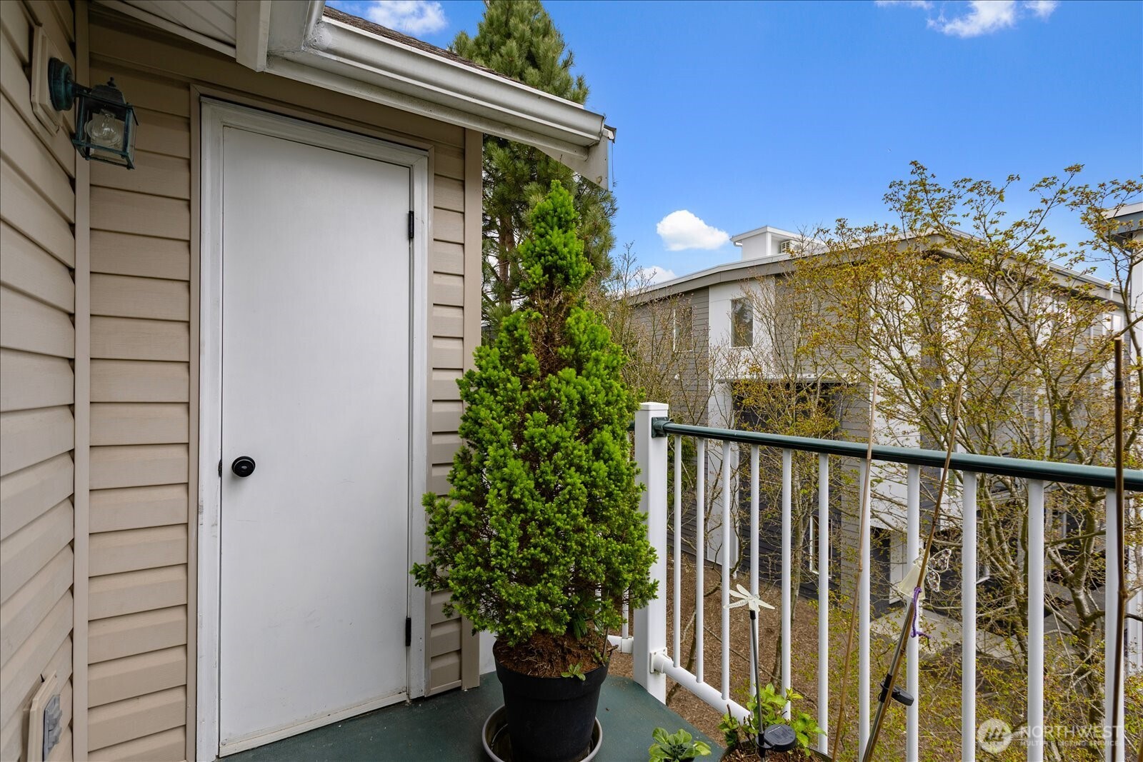 Extra storage conveniently located off of private deck.