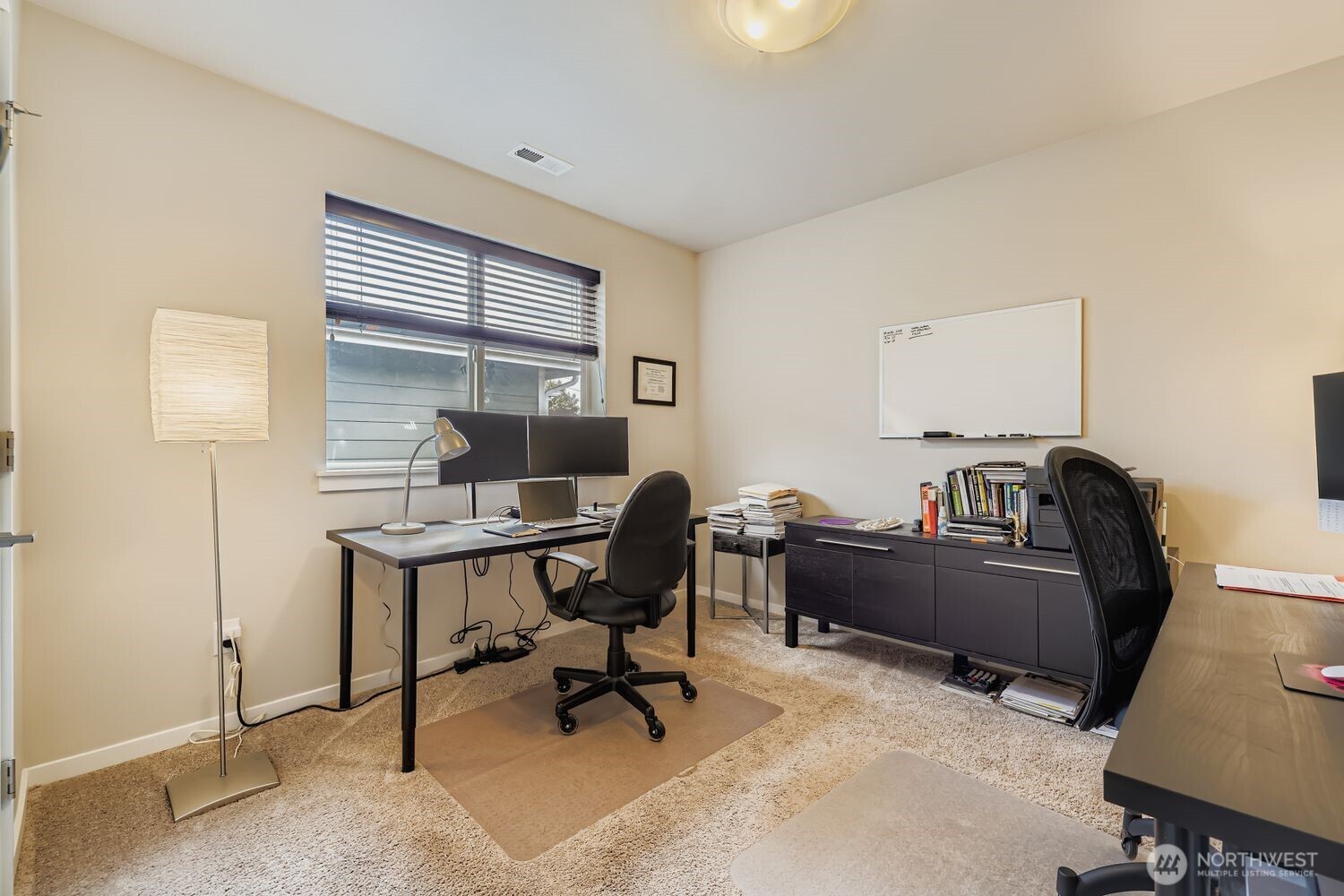 Bedroom currently used as an office