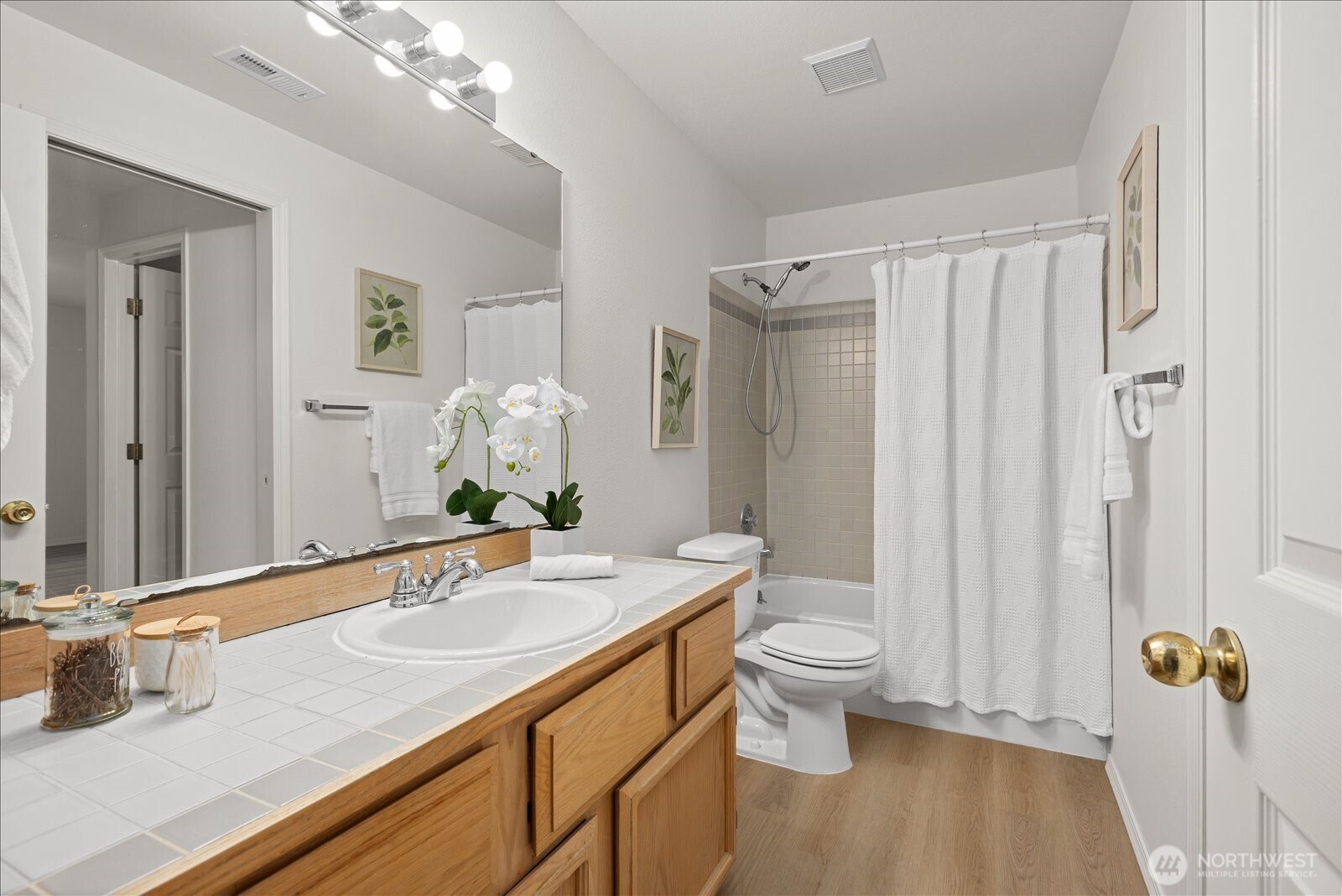 Full Bath in Lower Level