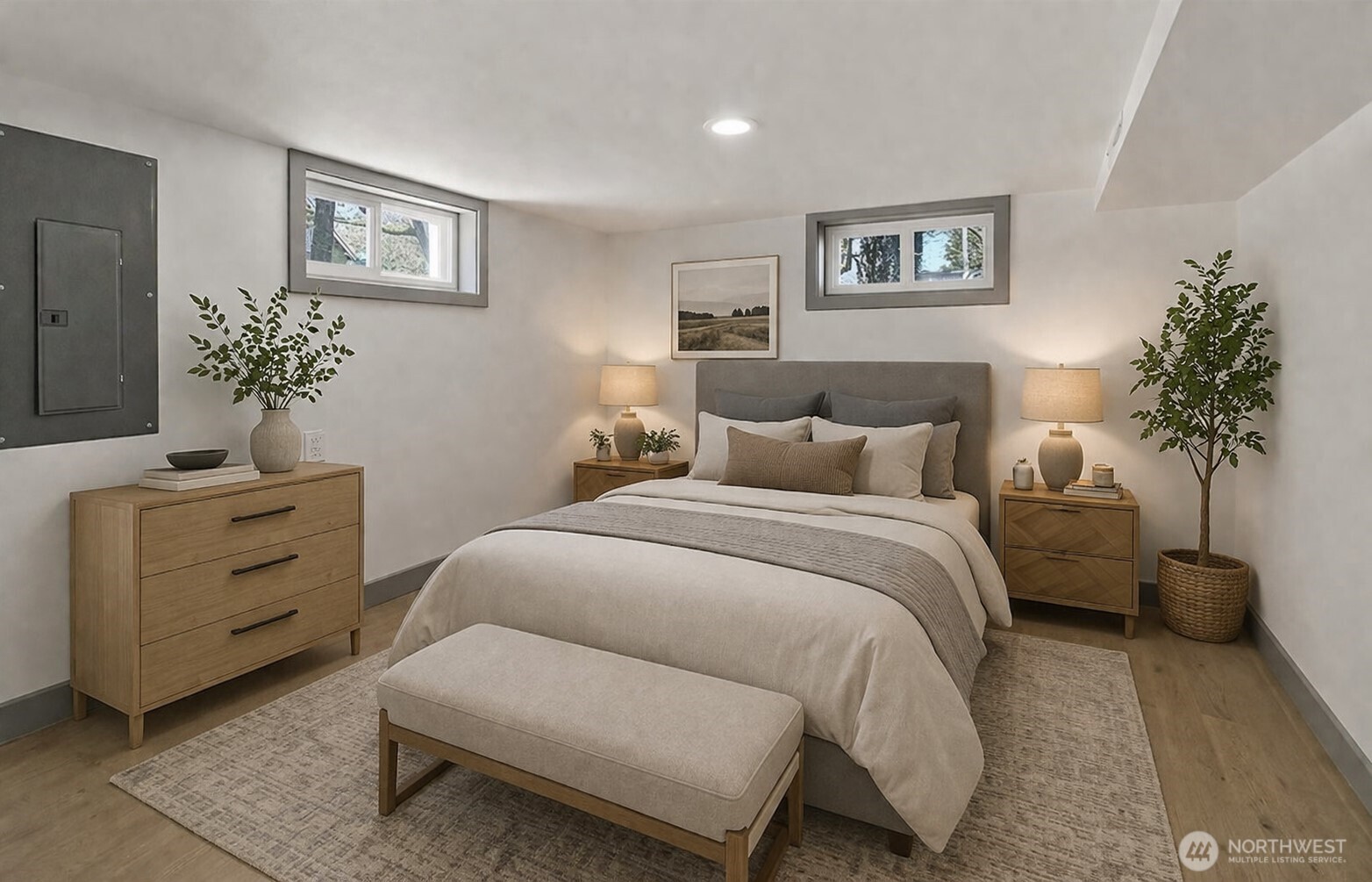 Possible non-conforming 4th bedroom - virtually staged