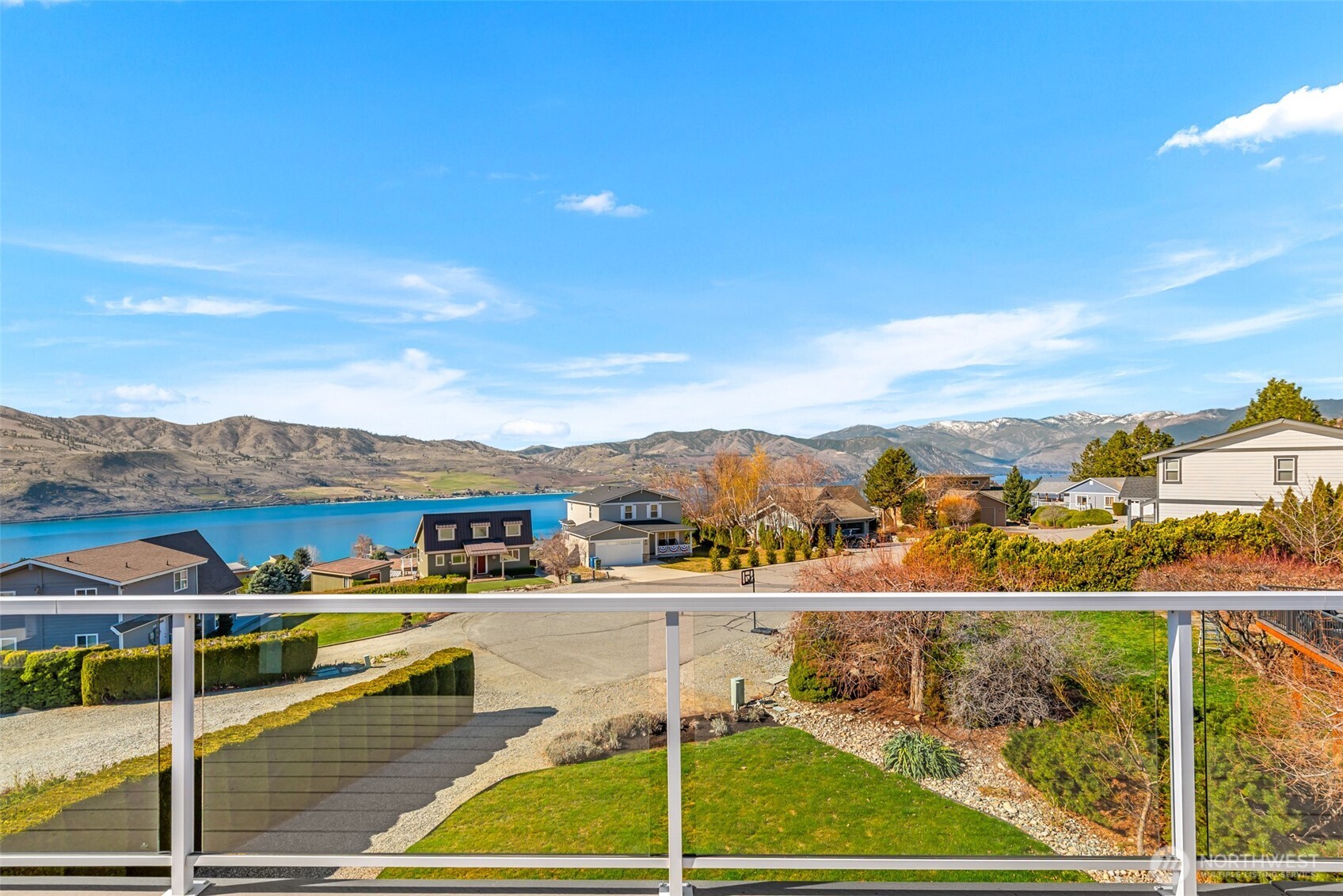 Access to the lower part of the property from Wapato Court provides added convenience and potential boat storage for enjoying the Lake Chelan lifestyle.