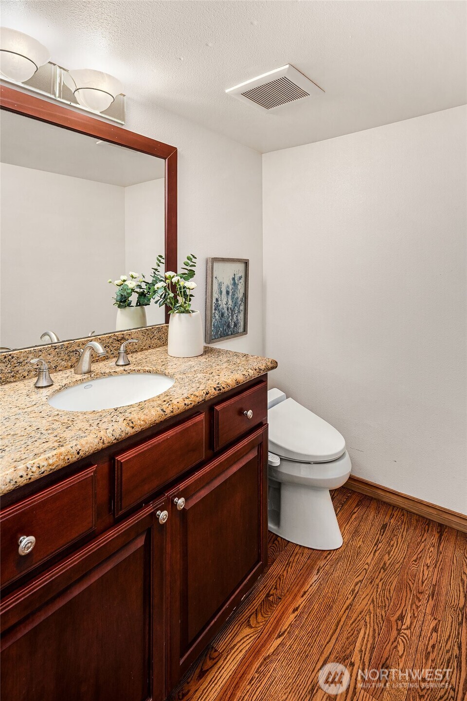 Main floor half bath