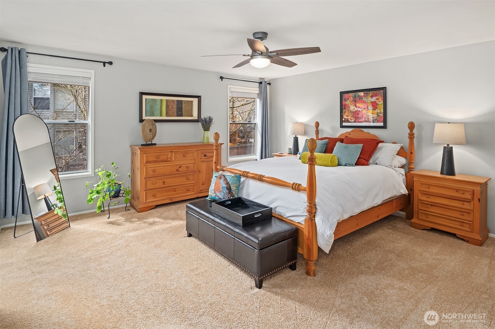 Large primary suite