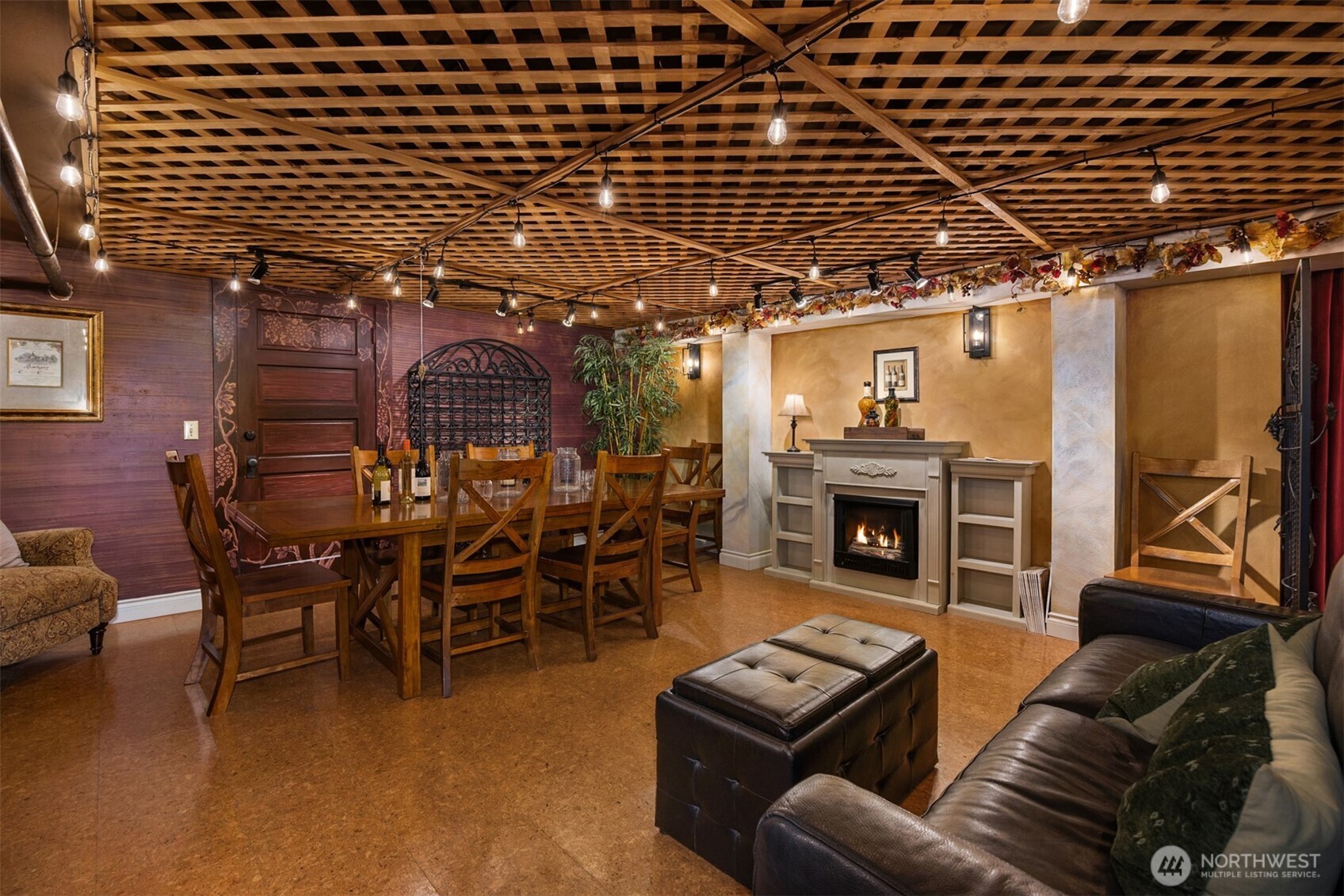Designed for gathering, this wine cellar and tasting room blends Old World charm with relaxed sophistication. Barrel accents, custom wine storage, and soft lighting make this a destination space for hosting and celebration.