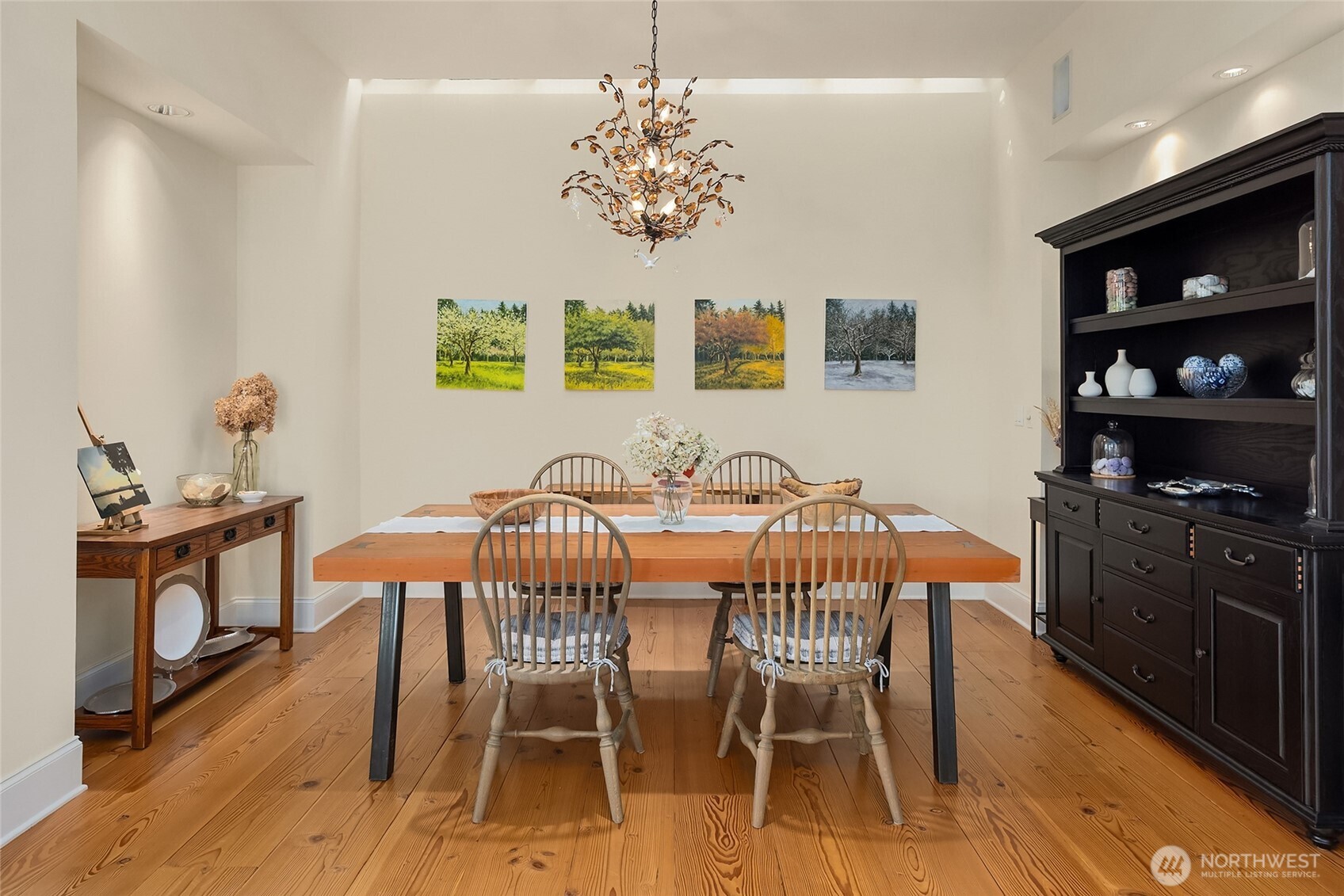 The formal dining room.