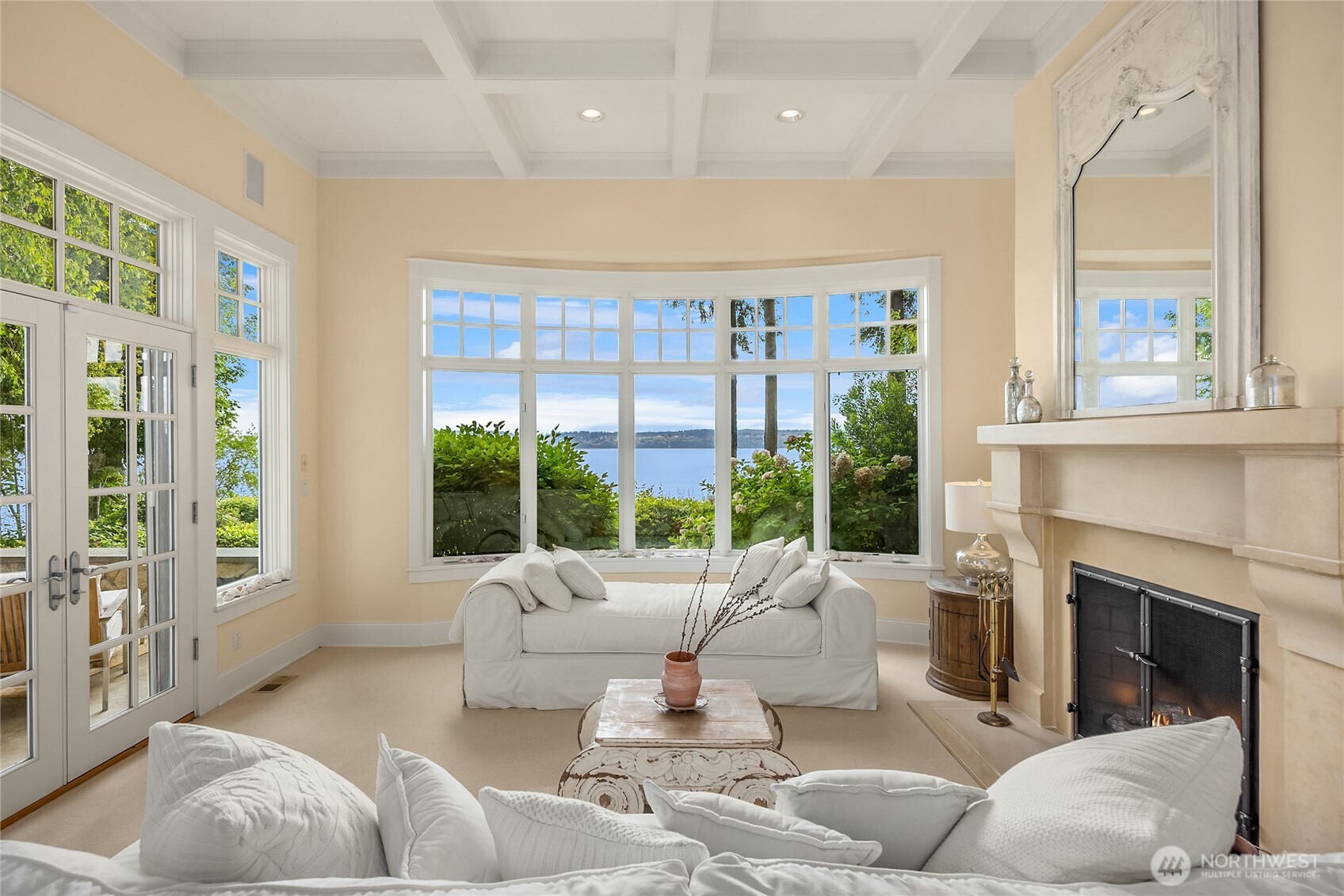 This more formal living room is a wonderful entertaining space.