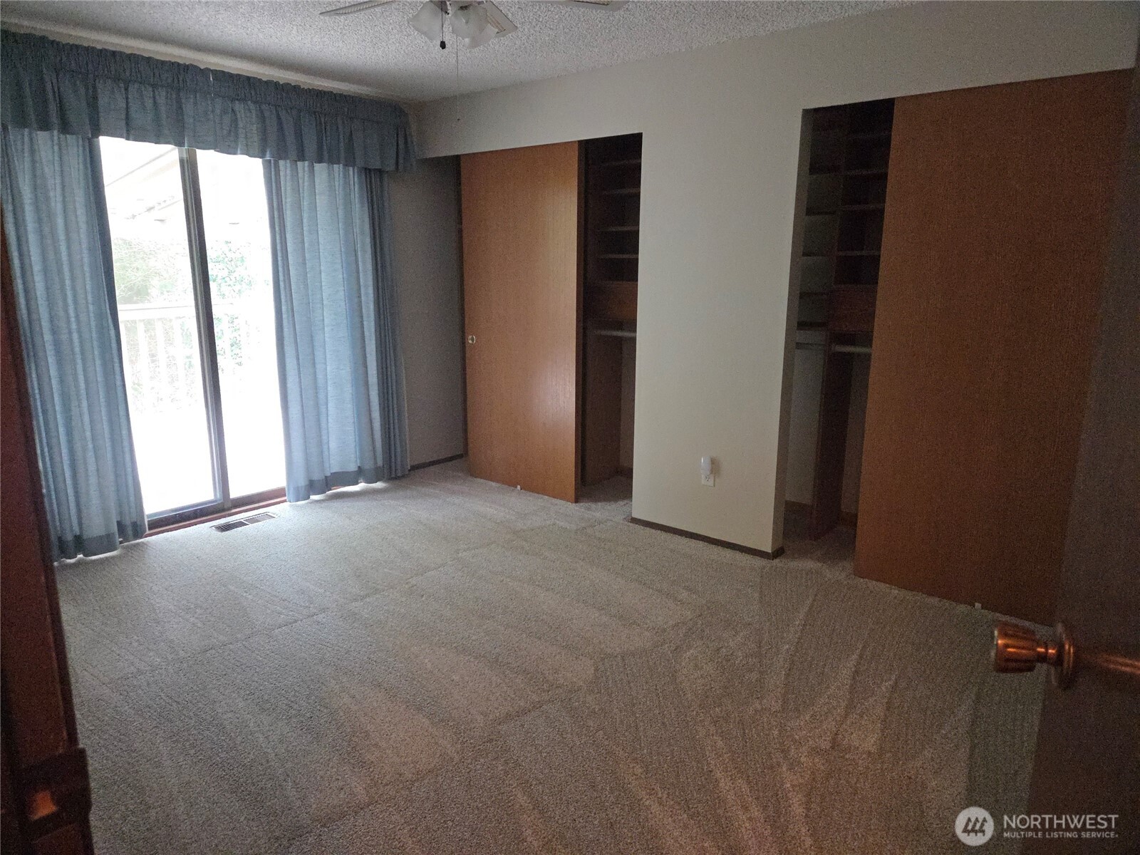 Primary Bedroom with his and hers closets