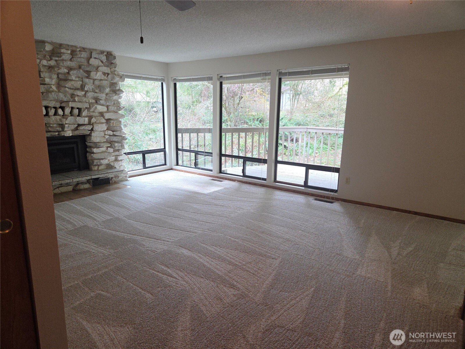 the view out these windows hits you when you walk into your house