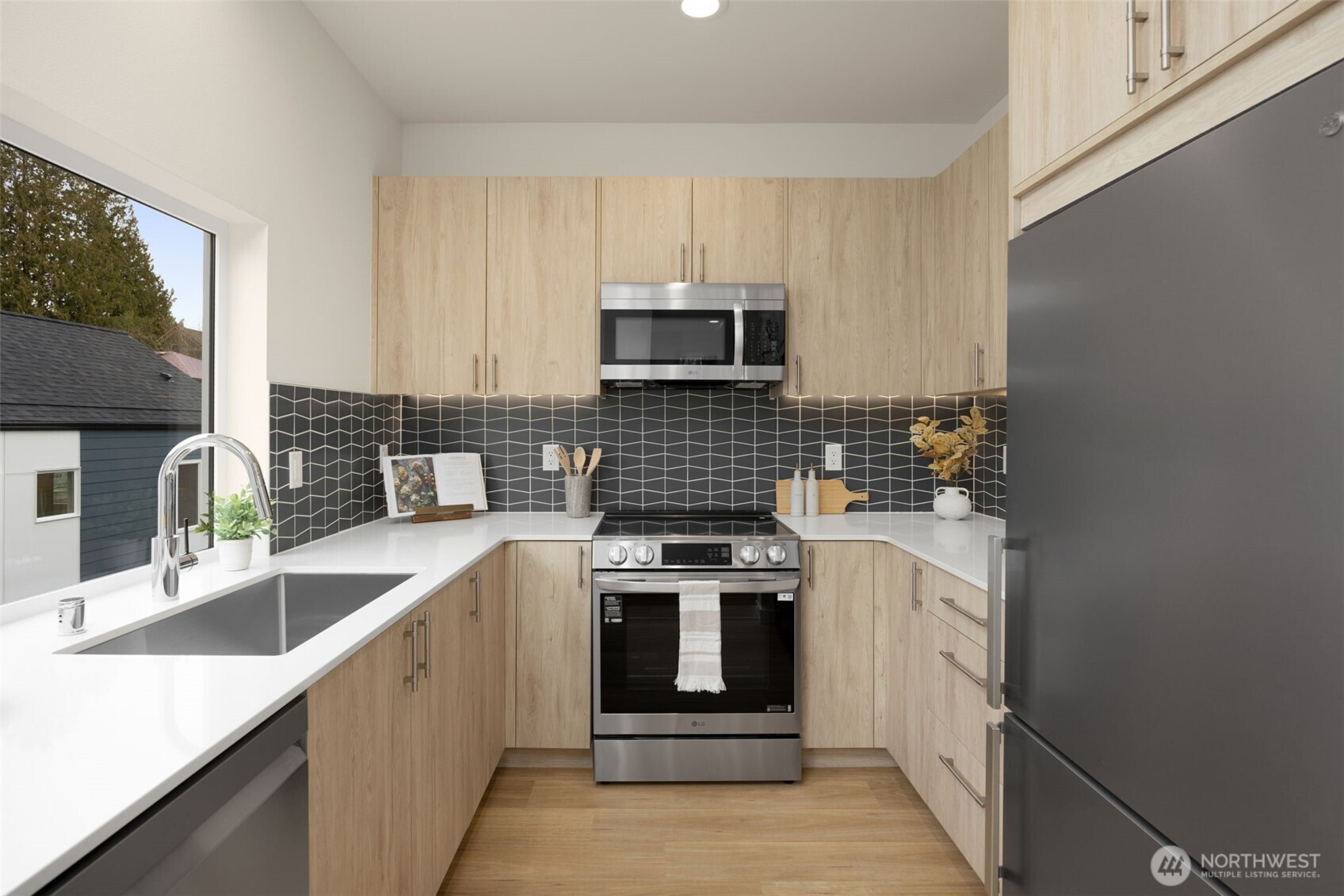 Premium LG stainless steel appliances