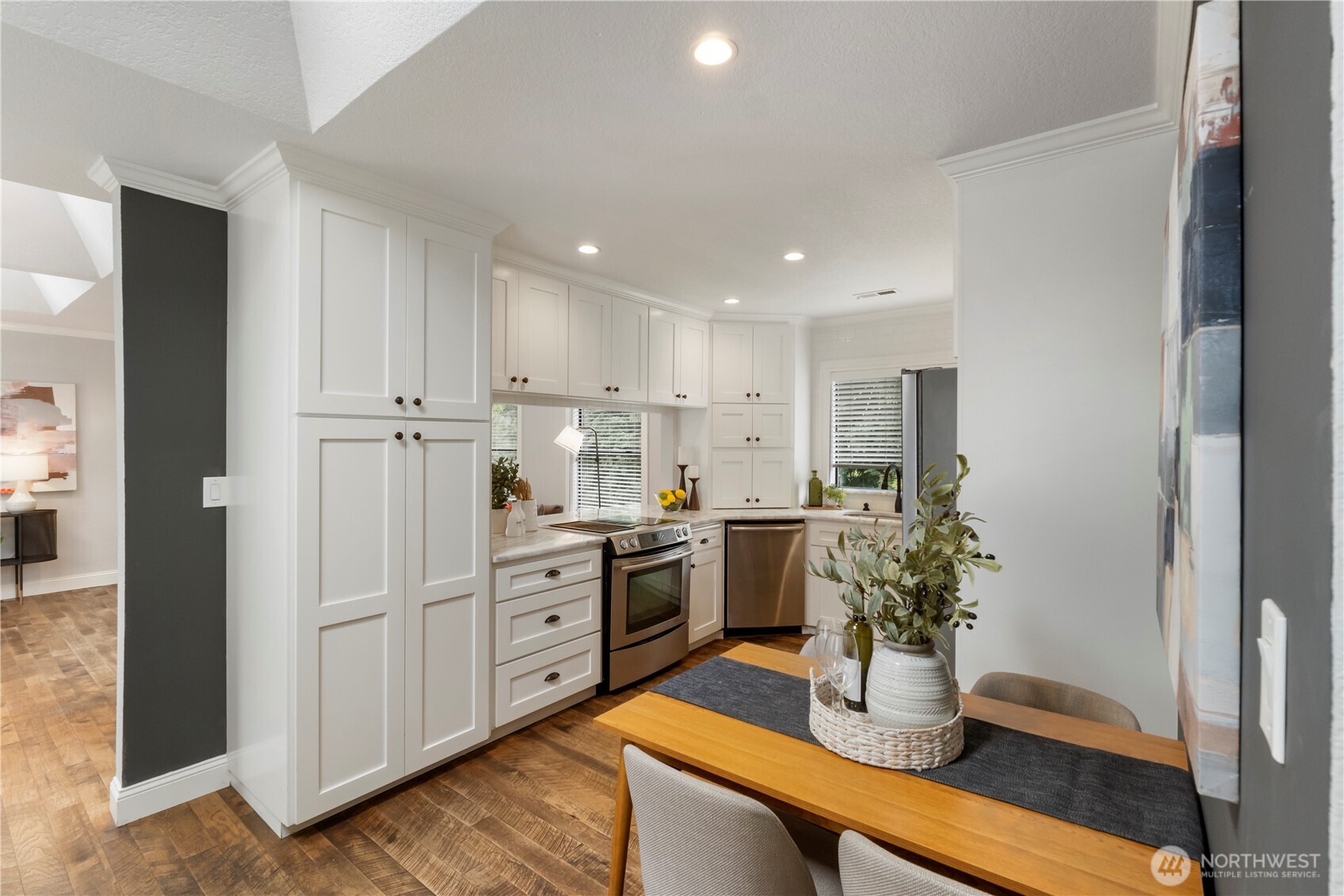 Another view of kitchen area.
