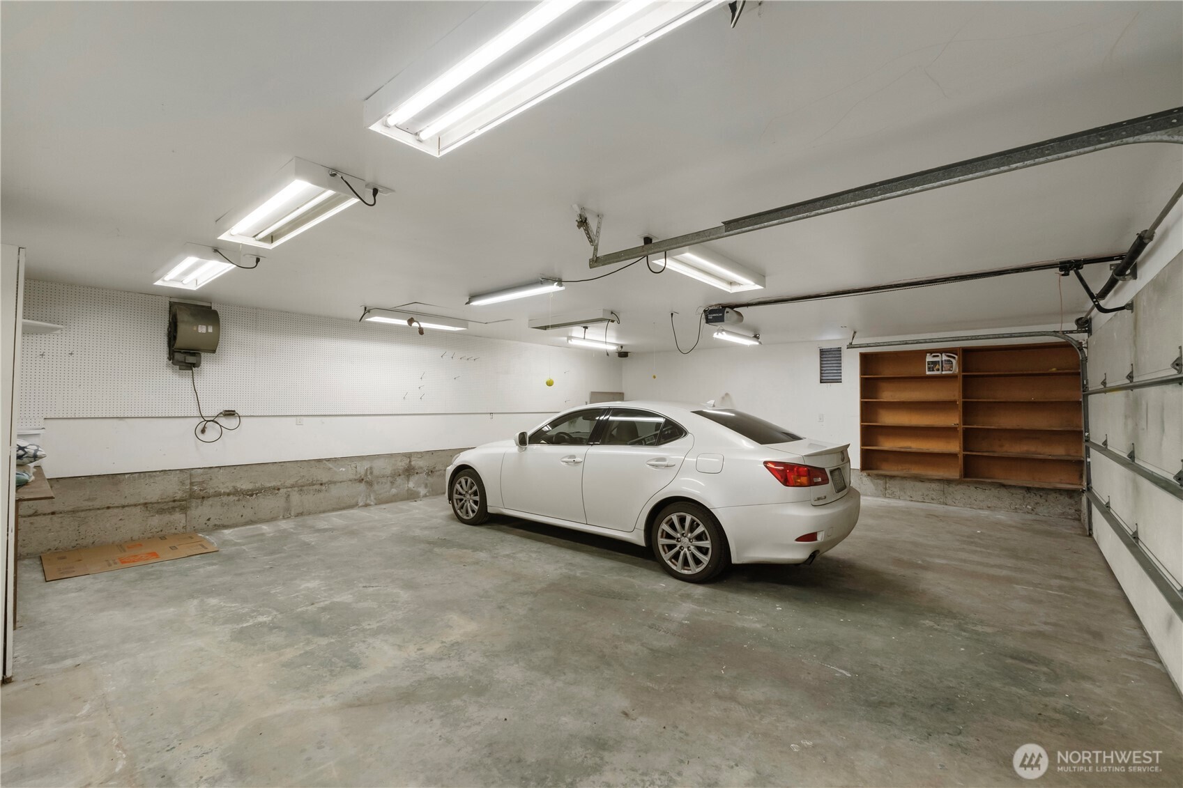 Finished detached garage. So much room!